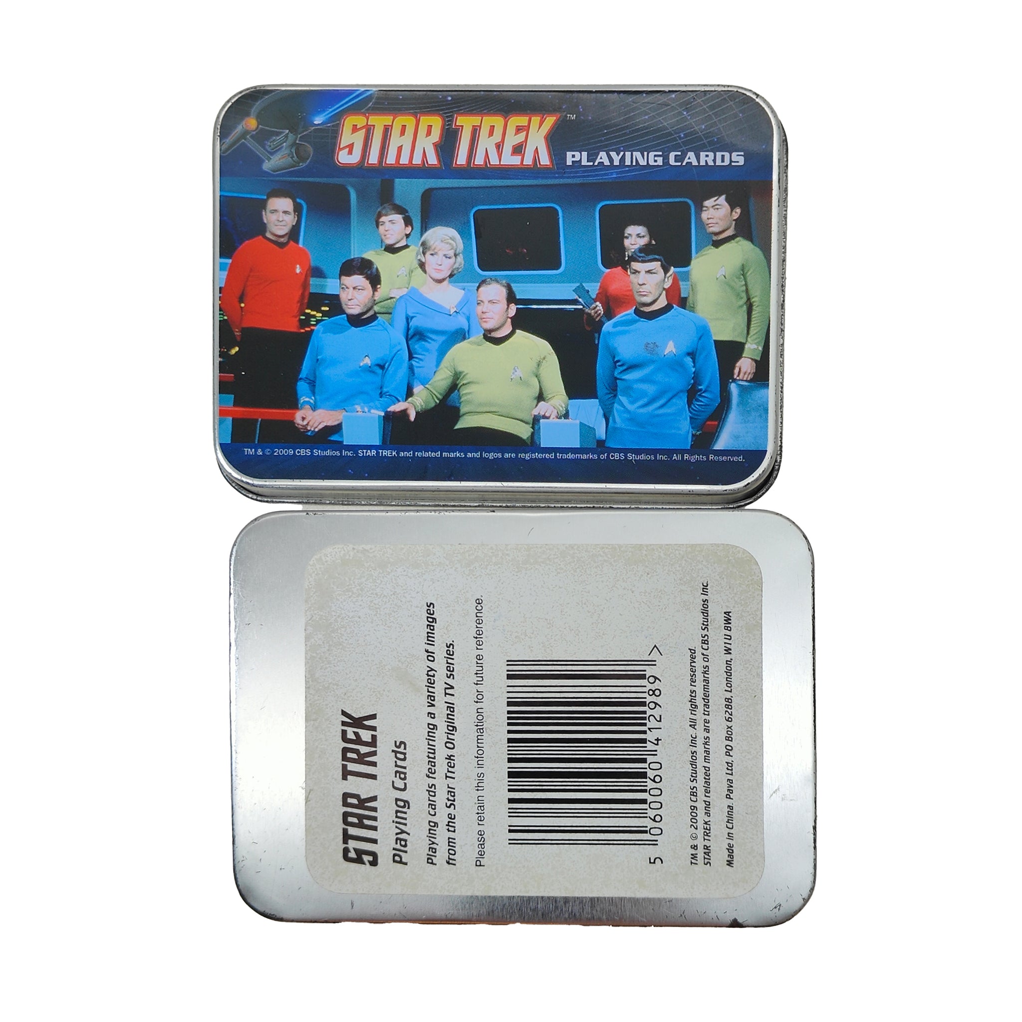 Star Trek Original Series Playing Cards 2009 Collector Tin