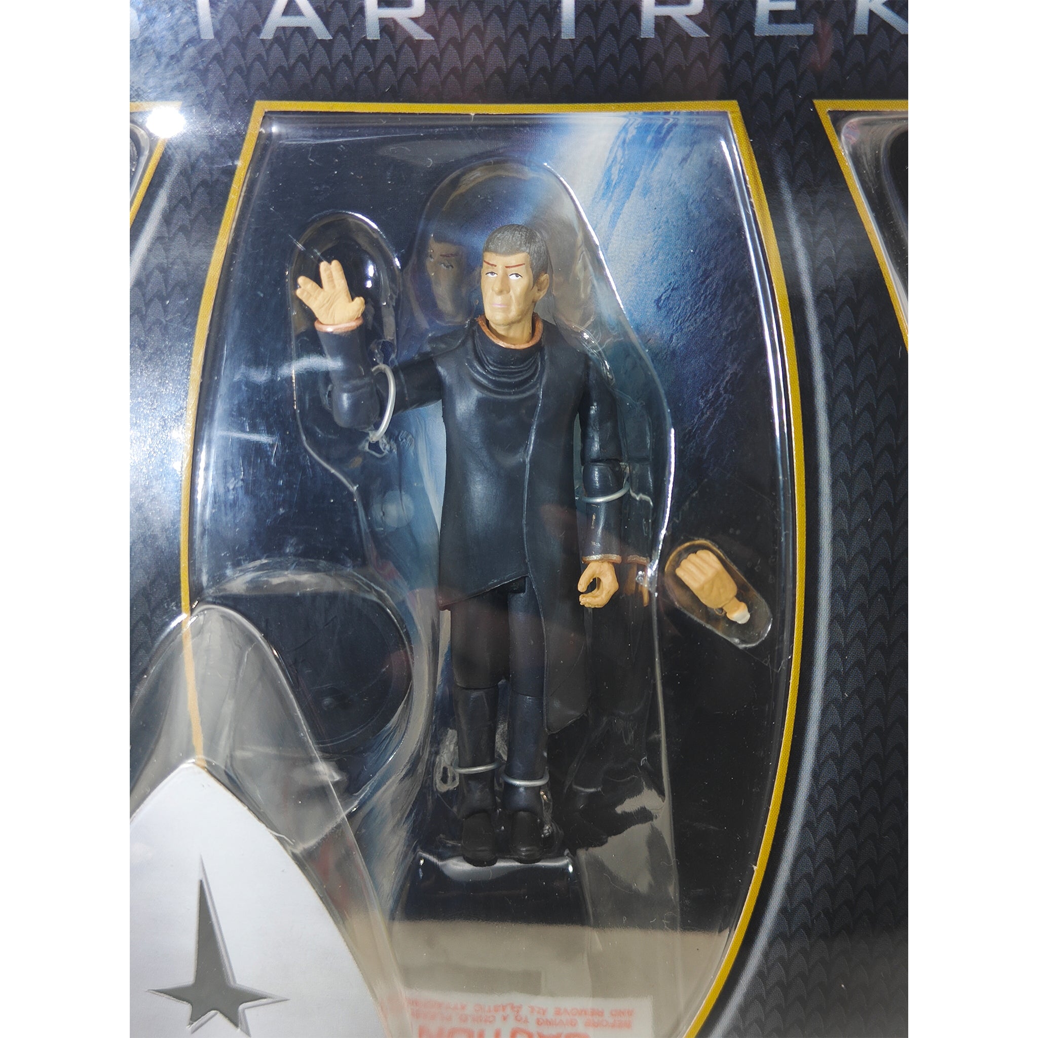 Star Trek Original Spock Galaxy Collection Playmates Toys Action Figure 2009 – TV Icons & Heroes, Playmates Toys, 15 cm, 2009, pre-owned collector piece, Uncanny Collectibles Dublin Ireland