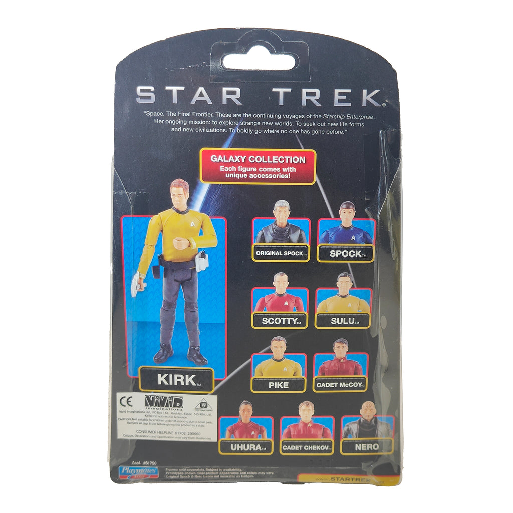 Star Trek Original Spock Galaxy Collection Playmates Toys Action Figure 2009 – TV Icons & Heroes, Playmates Toys, 15 cm, 2009, pre-owned collector piece, Uncanny Collectibles Dublin Ireland