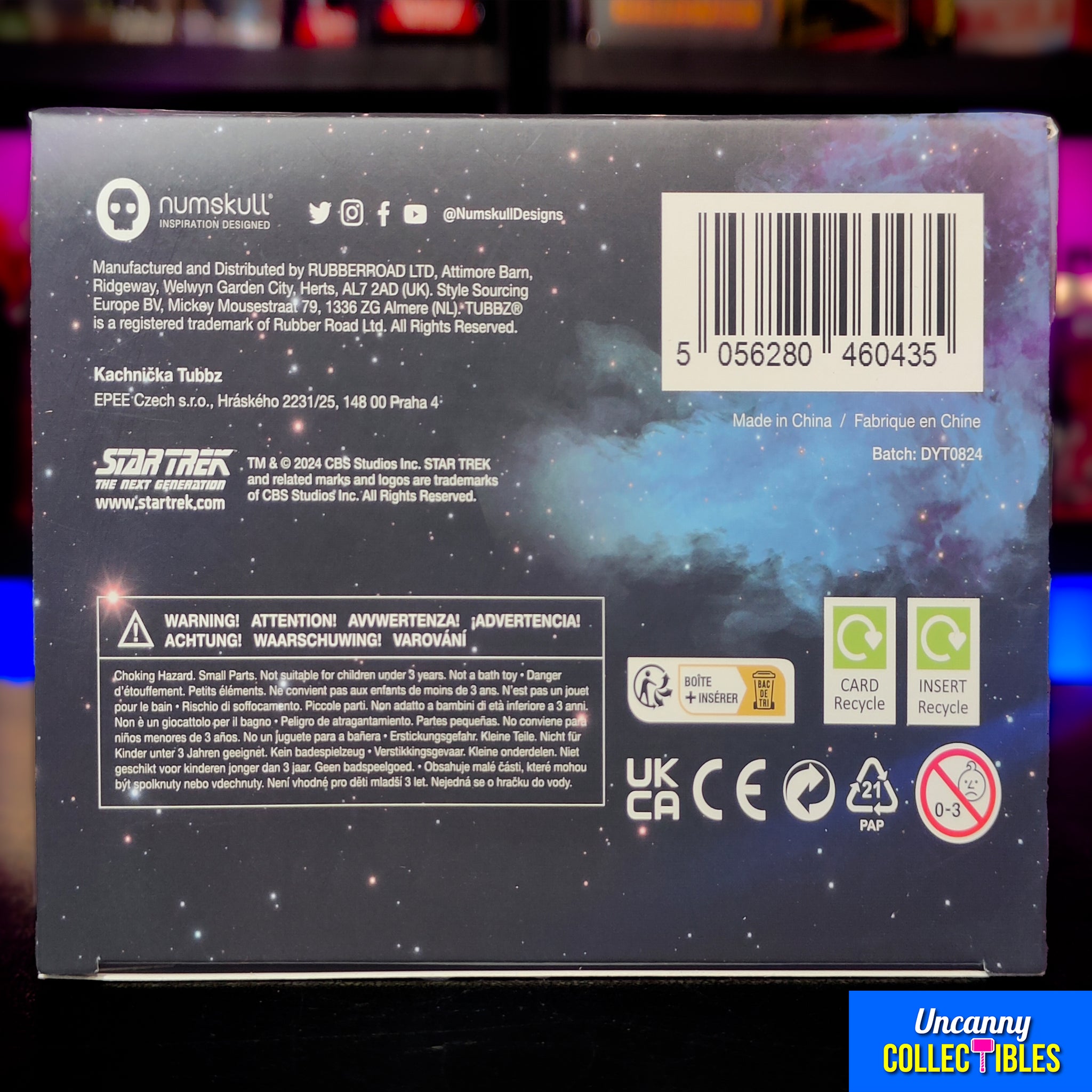 Star Trek Q #10 Tubbz Boxed Edition Cosplaying Duck Collectible 10cm – TV Icons & Heroes, Numskull, 10 cm, 2024, brand new collector item, Uncanny Collectibles Dublin Ireland