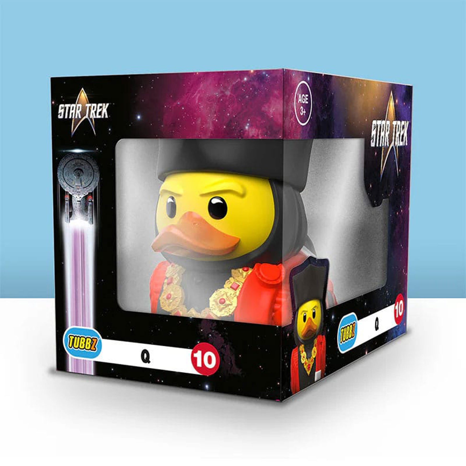 Buy Star Trek Q #10 Tubbz Boxed Edition Cosplaying Duck Collectible 10cm online at Uncanny Collectibles - Fast Delivery from Ireland