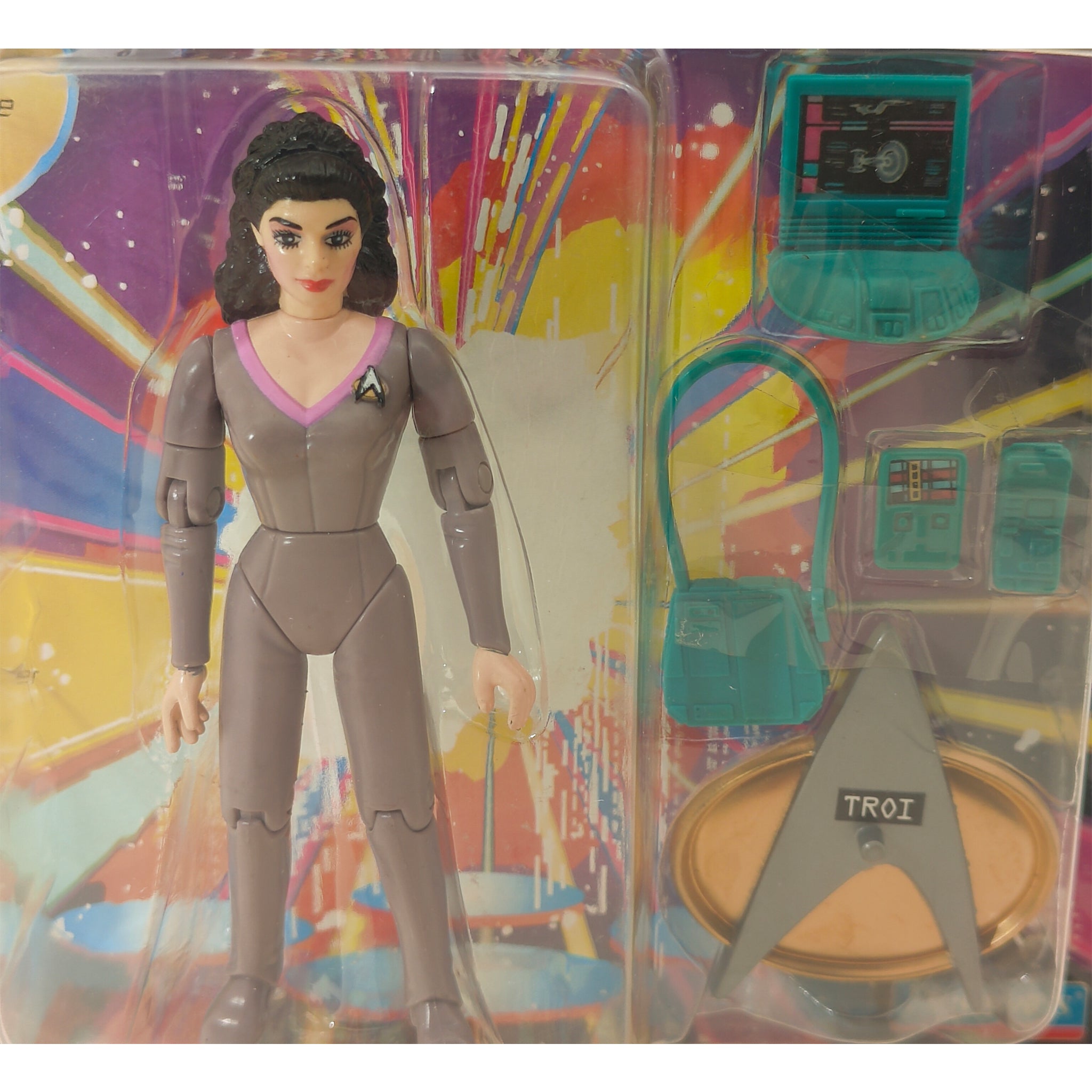 Star Trek The Next Generation Deanna Troi Playmates Action Figure 1992