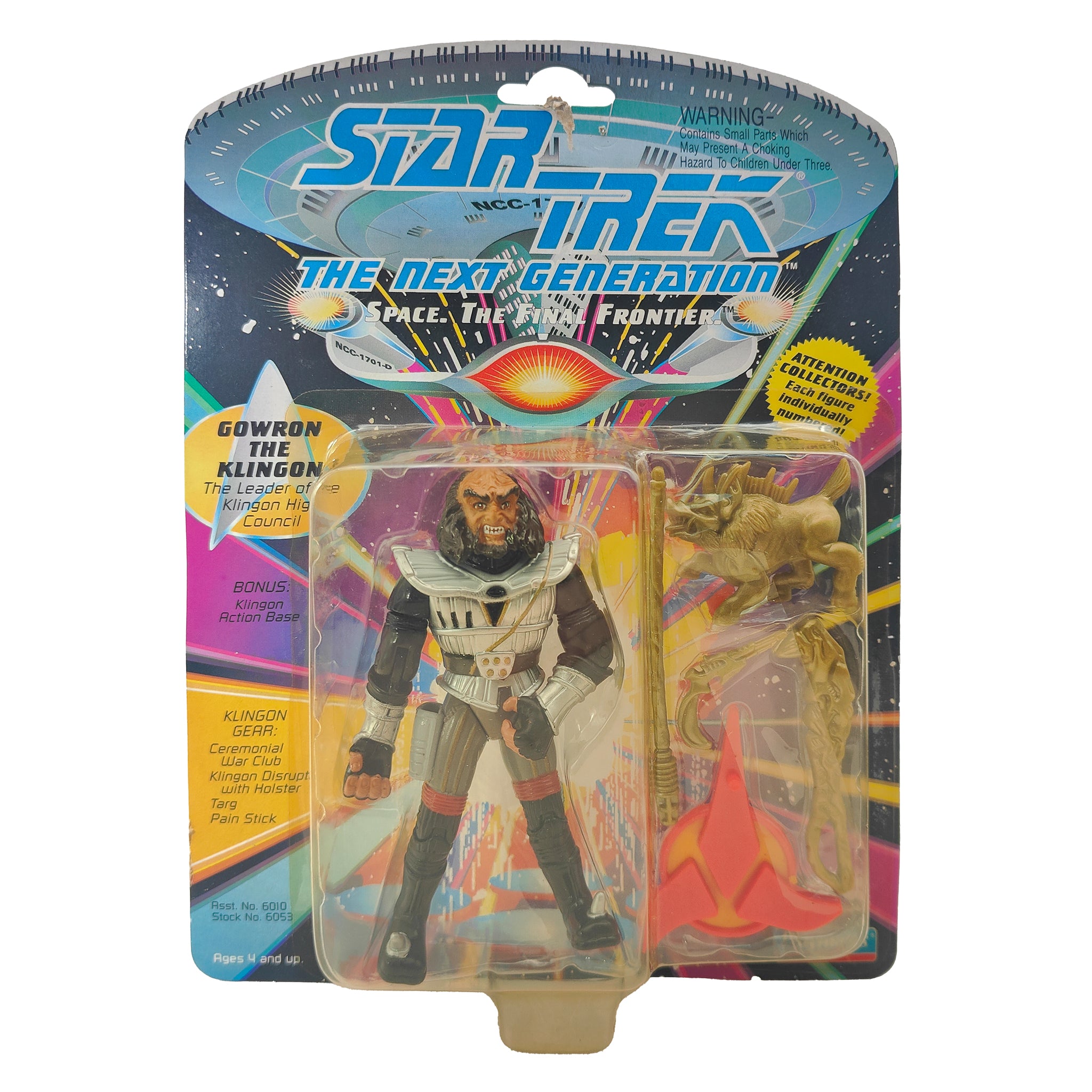 Star Trek The Next Generation Gowron The Klingon Playmates Figure