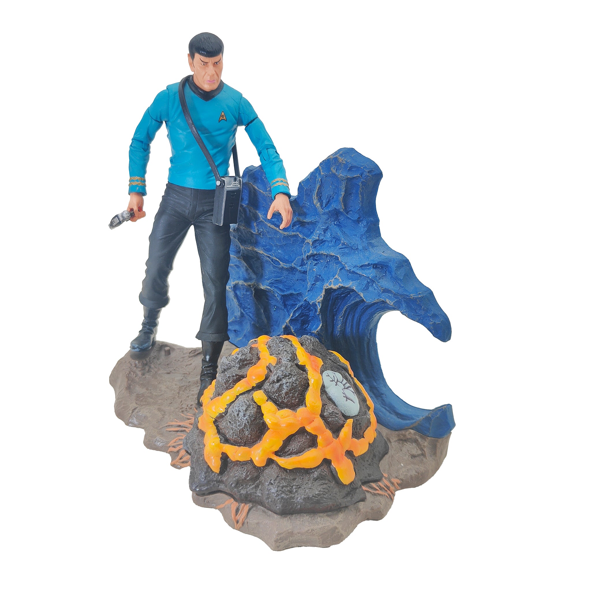 Star Trek The Original Series Mr Spock Diamond Select Action Figure 2016 – TV Icons & Heroes, Vintage Brands, 19 cm, 2016, pre-owned collector piece, Uncanny Collectibles Dublin Ireland
