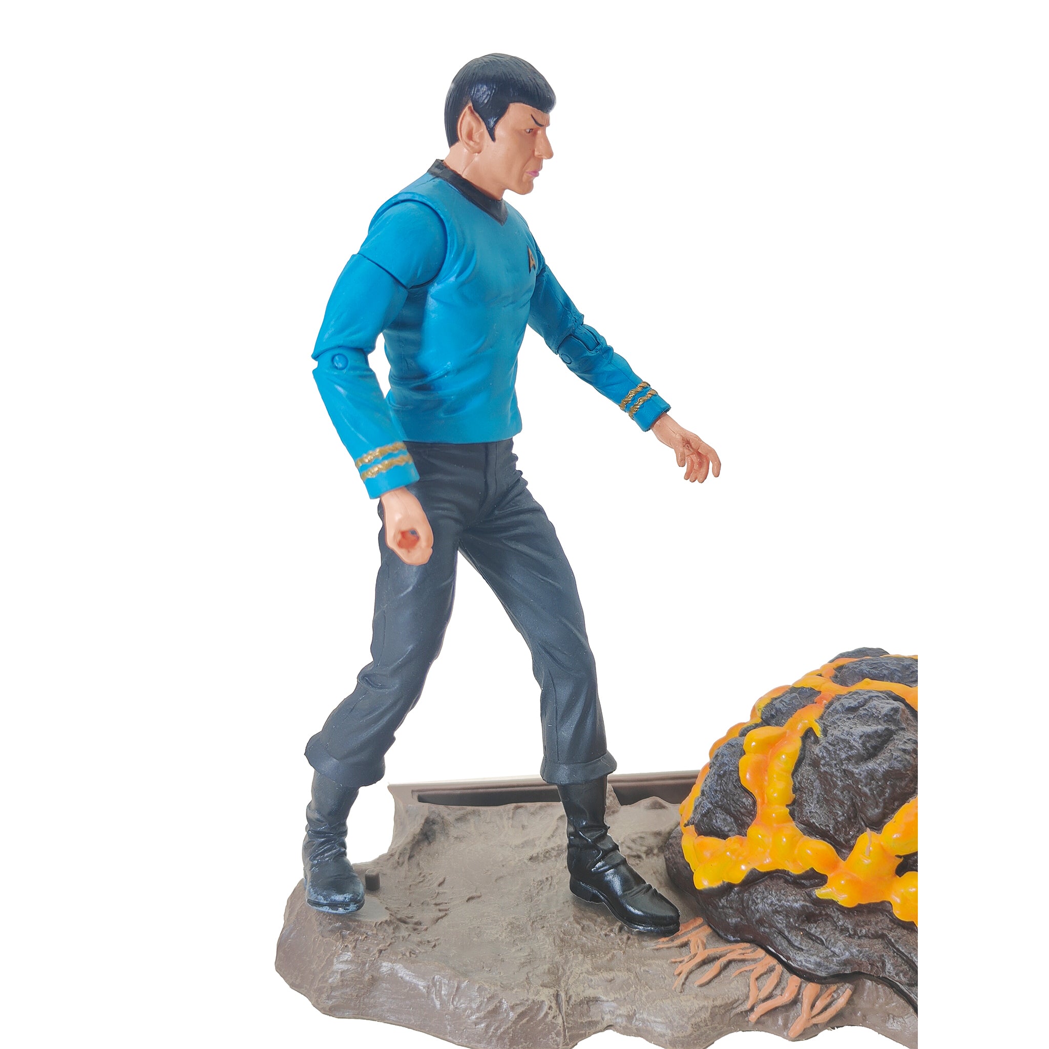 Star Trek The Original Series Mr Spock Diamond Select Action Figure 2016 – TV Icons & Heroes, Vintage Brands, 19 cm, 2016, pre-owned collector piece, Uncanny Collectibles Dublin Ireland