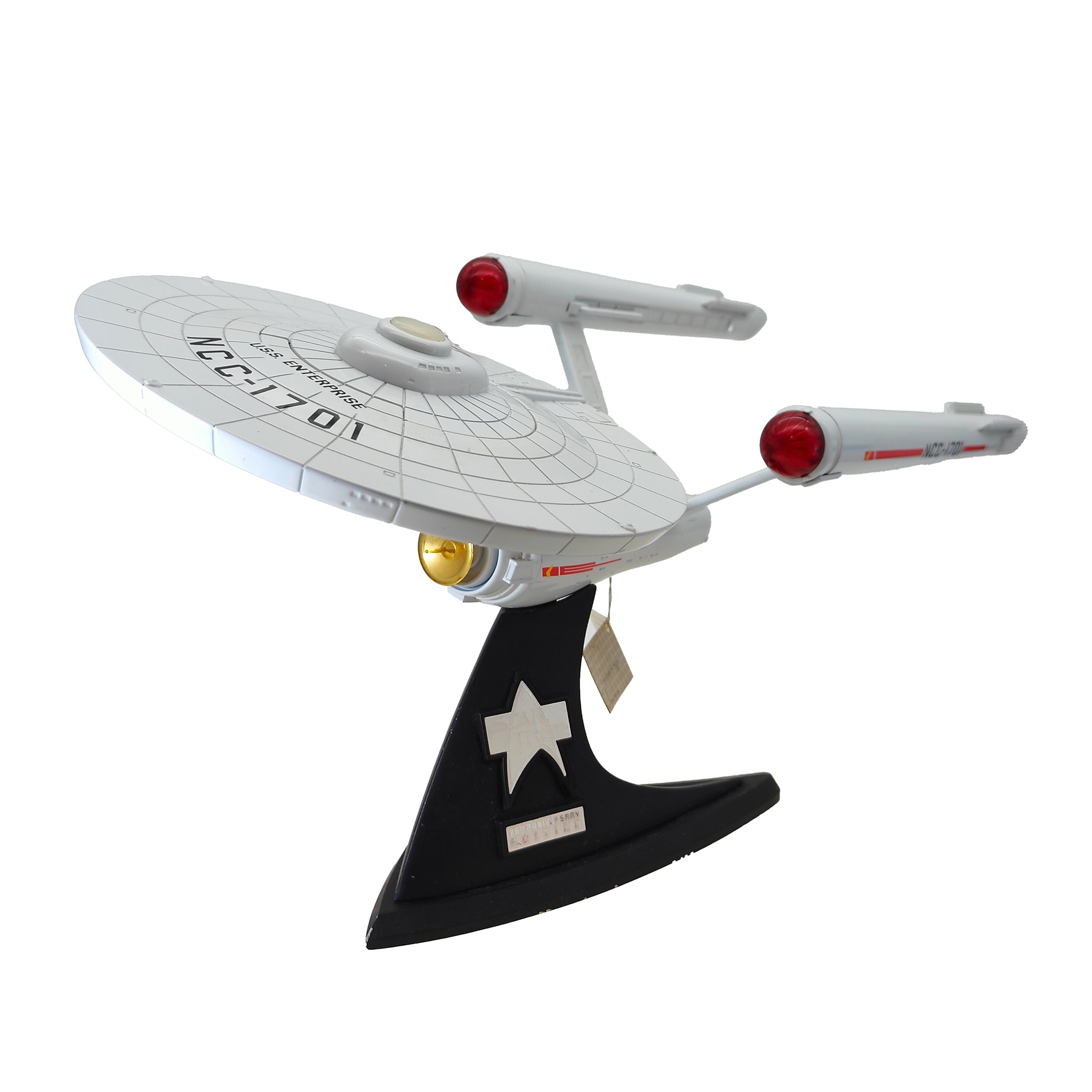 Star Trek USS Enterprise NCC 1701 25th Anniversary Franklin Mint 1991 – TV Icons & Heroes, Vintage Brands, 38 cm, 1991, pre-owned collector piece, Uncanny Collectibles Dublin Ireland