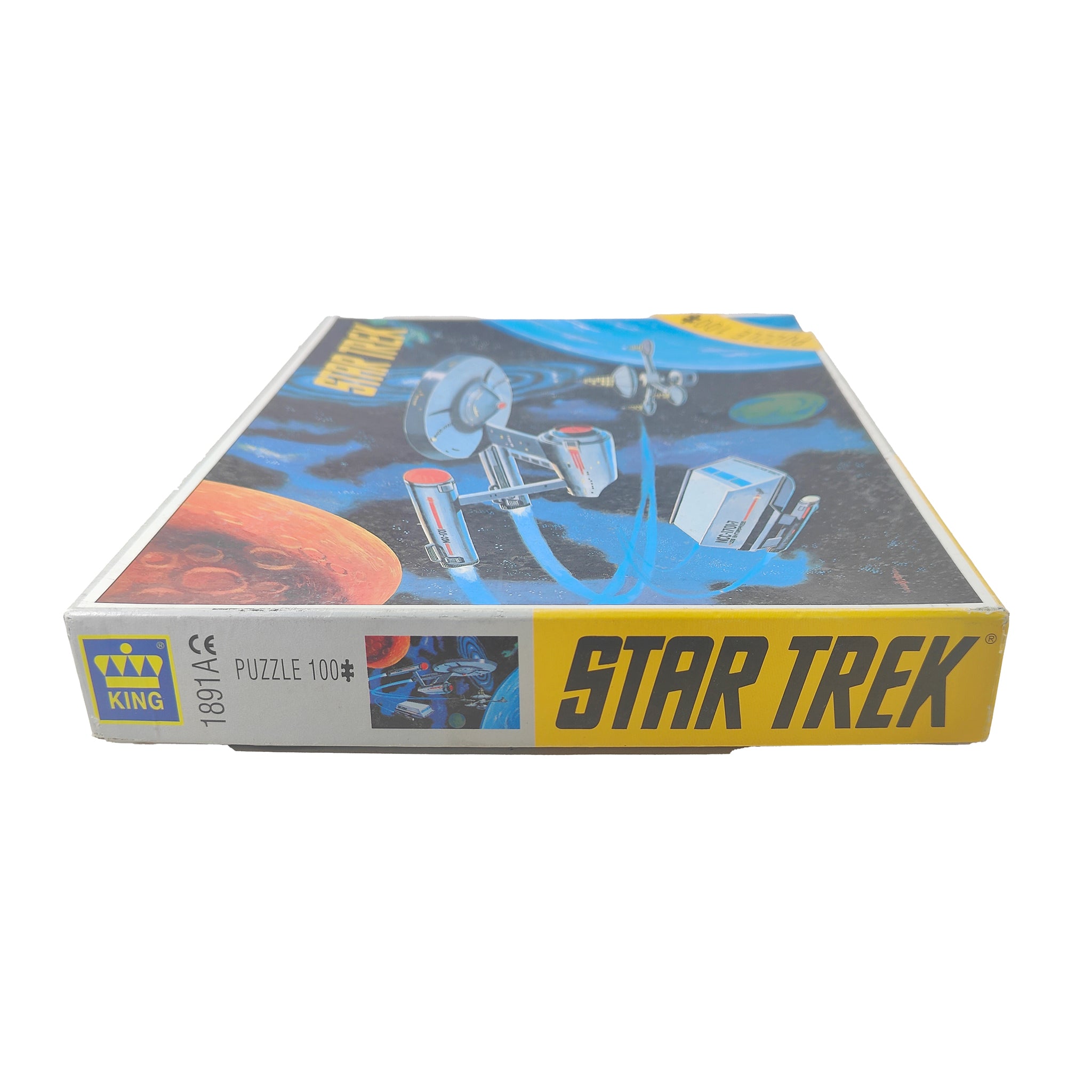 Star Trek USS Enterprise NCC 1701 King Jigsaw Puzzle 100 Pieces – TV Icons & Heroes, Vintage Brands, -, pre-owned collector piece, Uncanny Collectibles Dublin Ireland