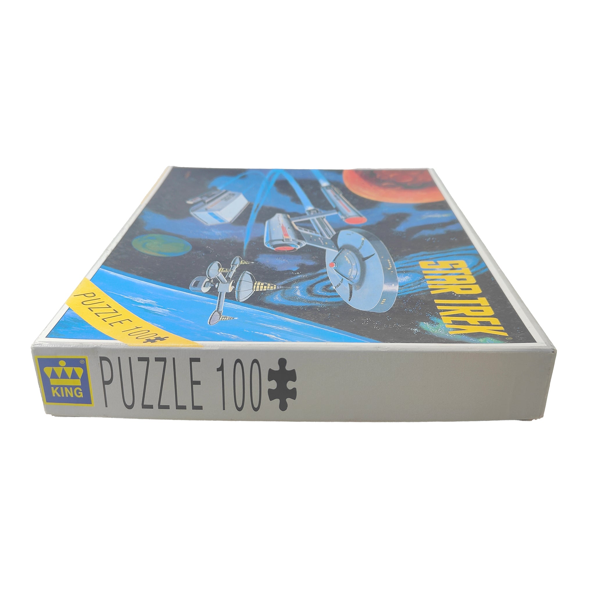 Star Trek USS Enterprise NCC 1701 King Jigsaw Puzzle 100 Pieces – TV Icons & Heroes, Vintage Brands, -, pre-owned collector piece, Uncanny Collectibles Dublin Ireland