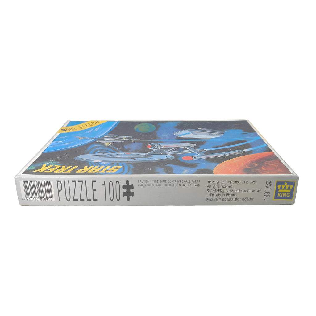 Star Trek USS Enterprise NCC 1701 King Jigsaw Puzzle 100 Pieces – TV Icons & Heroes, Vintage Brands, -, pre-owned collector piece, Uncanny Collectibles Dublin Ireland