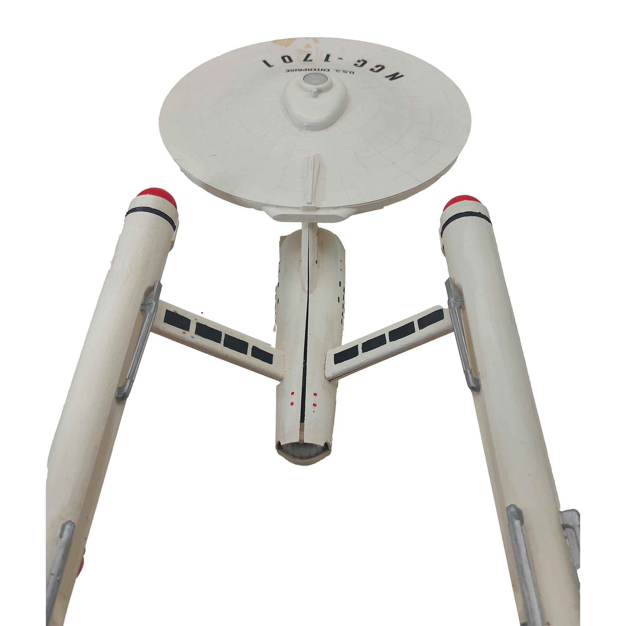 Star Trek USS Enterprise NCC 1701 Plastic Model Kit Built – TV Icons & Heroes, Vintage Brands, 38 cm, pre-owned collector piece, Uncanny Collectibles Dublin Ireland