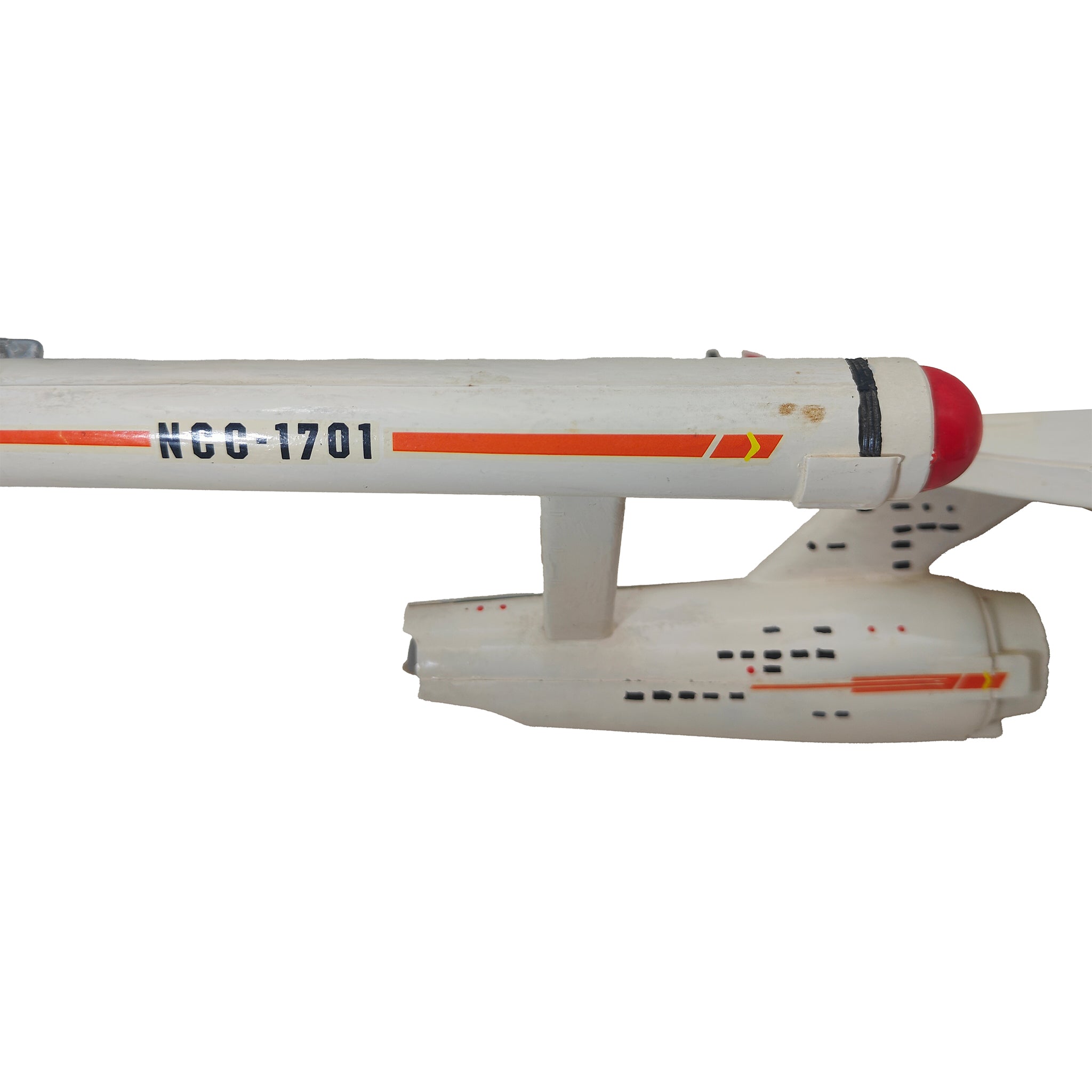 Star Trek USS Enterprise NCC 1701 Plastic Model Kit Built – TV Icons & Heroes, Vintage Brands, 38 cm, pre-owned collector piece, Uncanny Collectibles Dublin Ireland