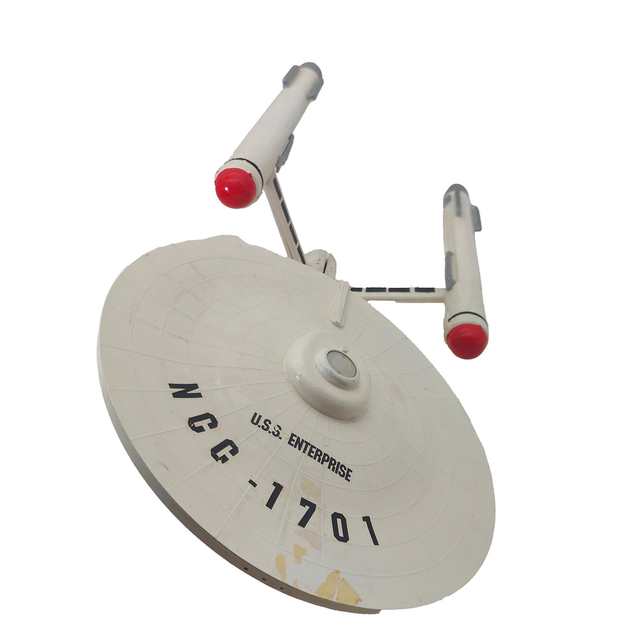 Star Trek USS Enterprise NCC 1701 Plastic Model Kit Built – TV Icons & Heroes, Vintage Brands, 38 cm, pre-owned collector piece, Uncanny Collectibles Dublin Ireland