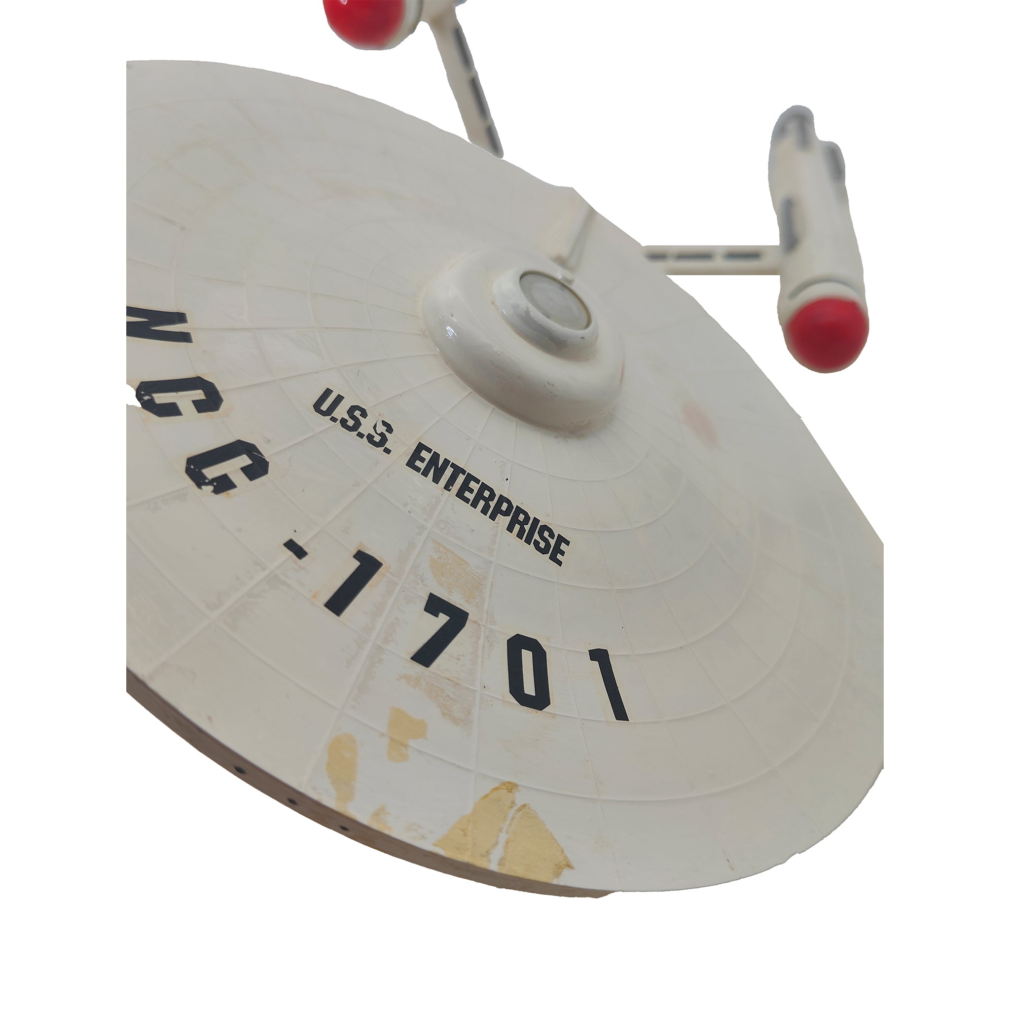 Star Trek USS Enterprise NCC 1701 Plastic Model Kit Built – TV Icons & Heroes, Vintage Brands, 38 cm, pre-owned collector piece, Uncanny Collectibles Dublin Ireland