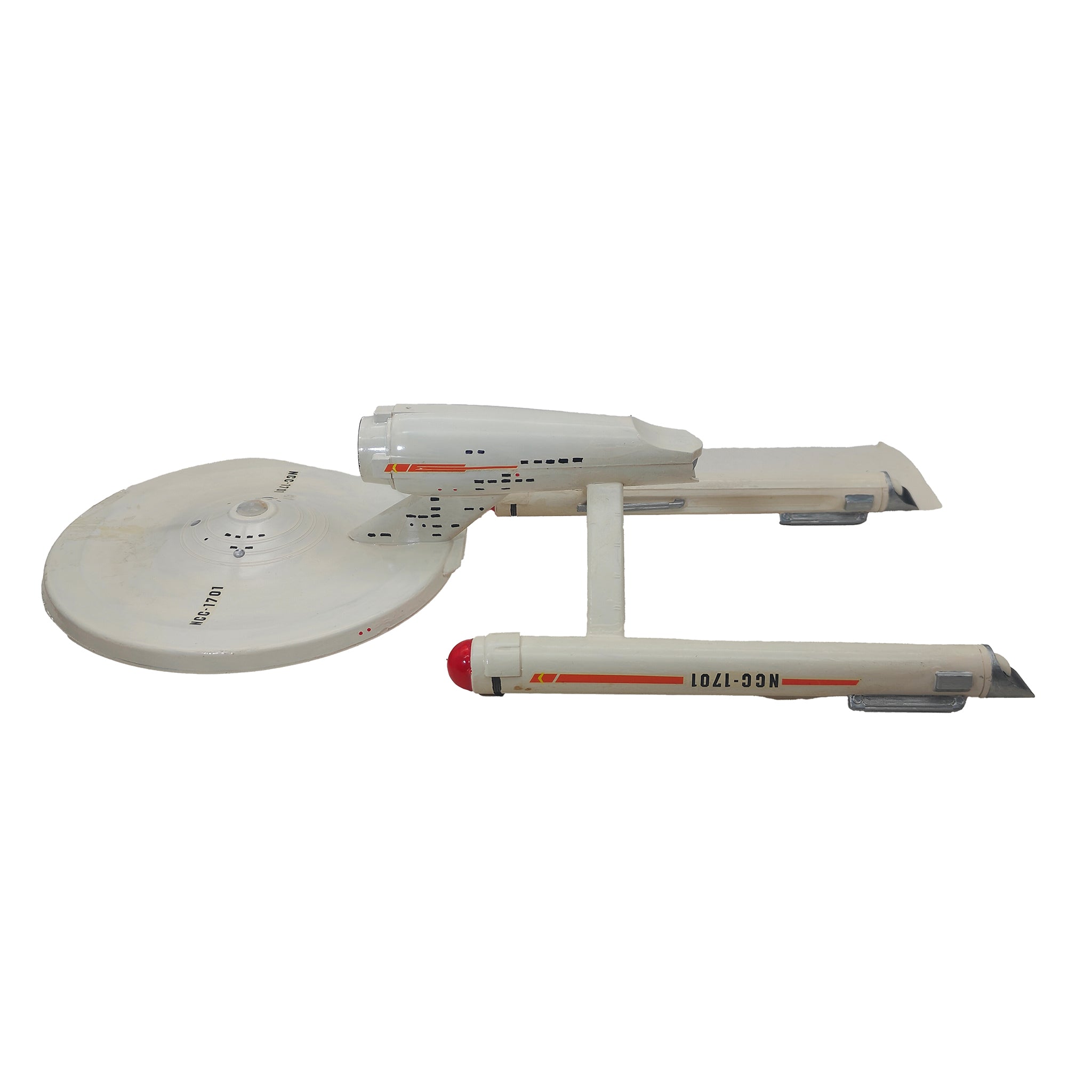 Star Trek USS Enterprise NCC 1701 Plastic Model Kit Built – TV Icons & Heroes, Vintage Brands, 38 cm, pre-owned collector piece, Uncanny Collectibles Dublin Ireland