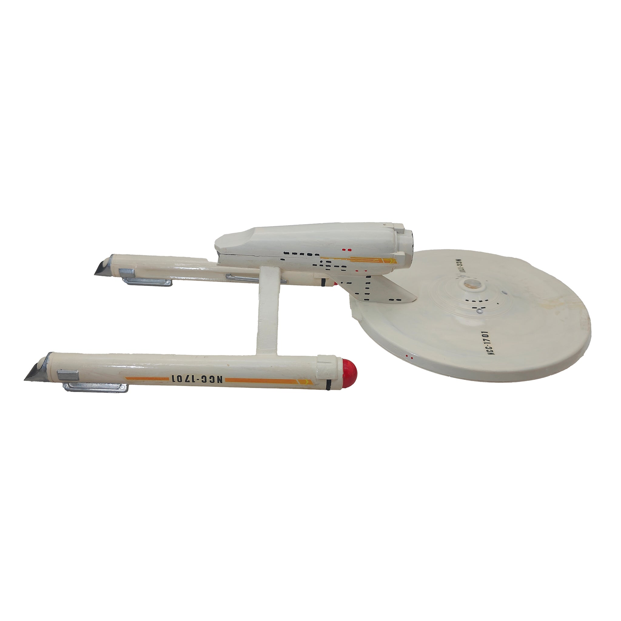 Star Trek USS Enterprise NCC 1701 Plastic Model Kit Built – TV Icons & Heroes, Vintage Brands, 38 cm, pre-owned collector piece, Uncanny Collectibles Dublin Ireland