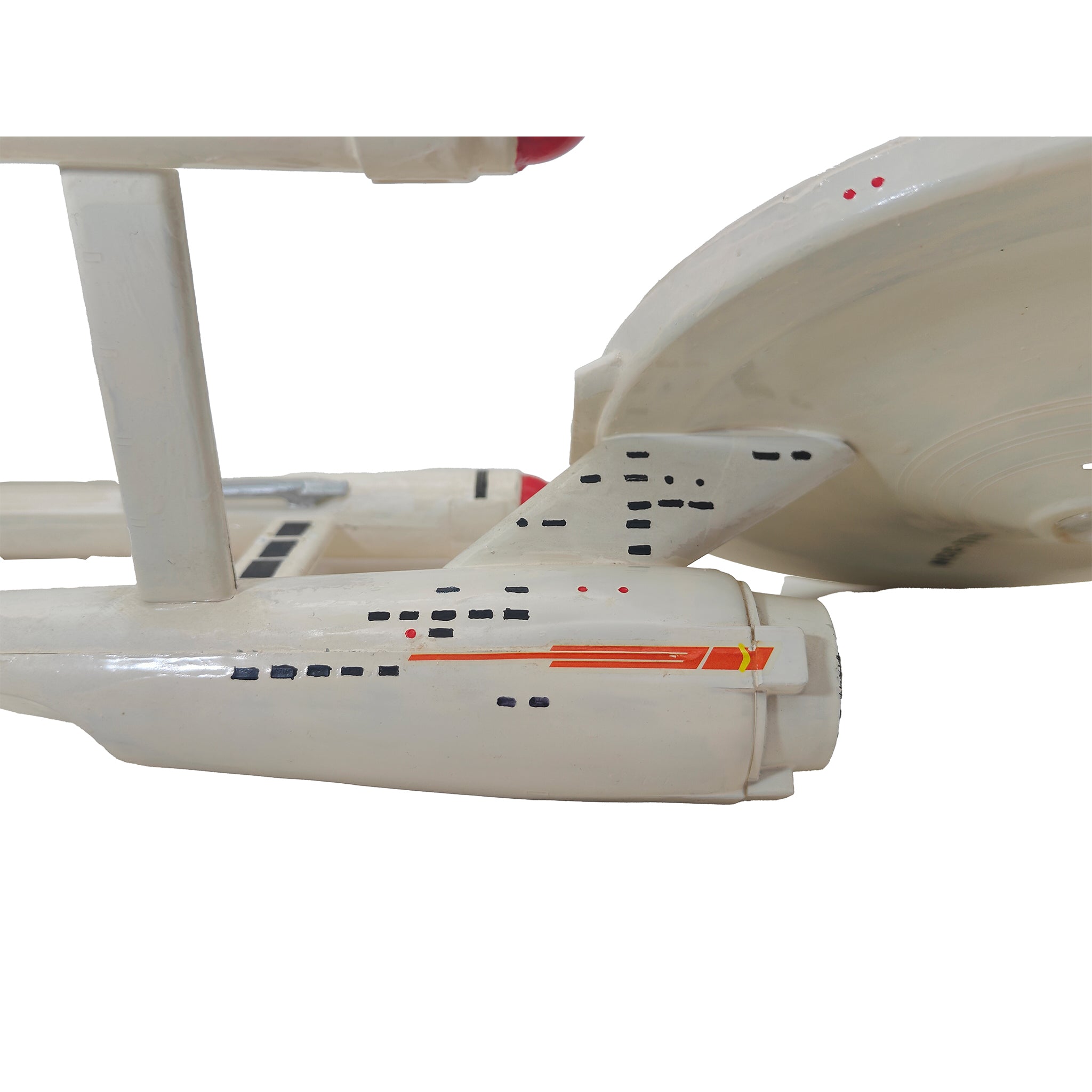 Star Trek USS Enterprise NCC 1701 Plastic Model Kit Built – TV Icons & Heroes, Vintage Brands, 38 cm, pre-owned collector piece, Uncanny Collectibles Dublin Ireland