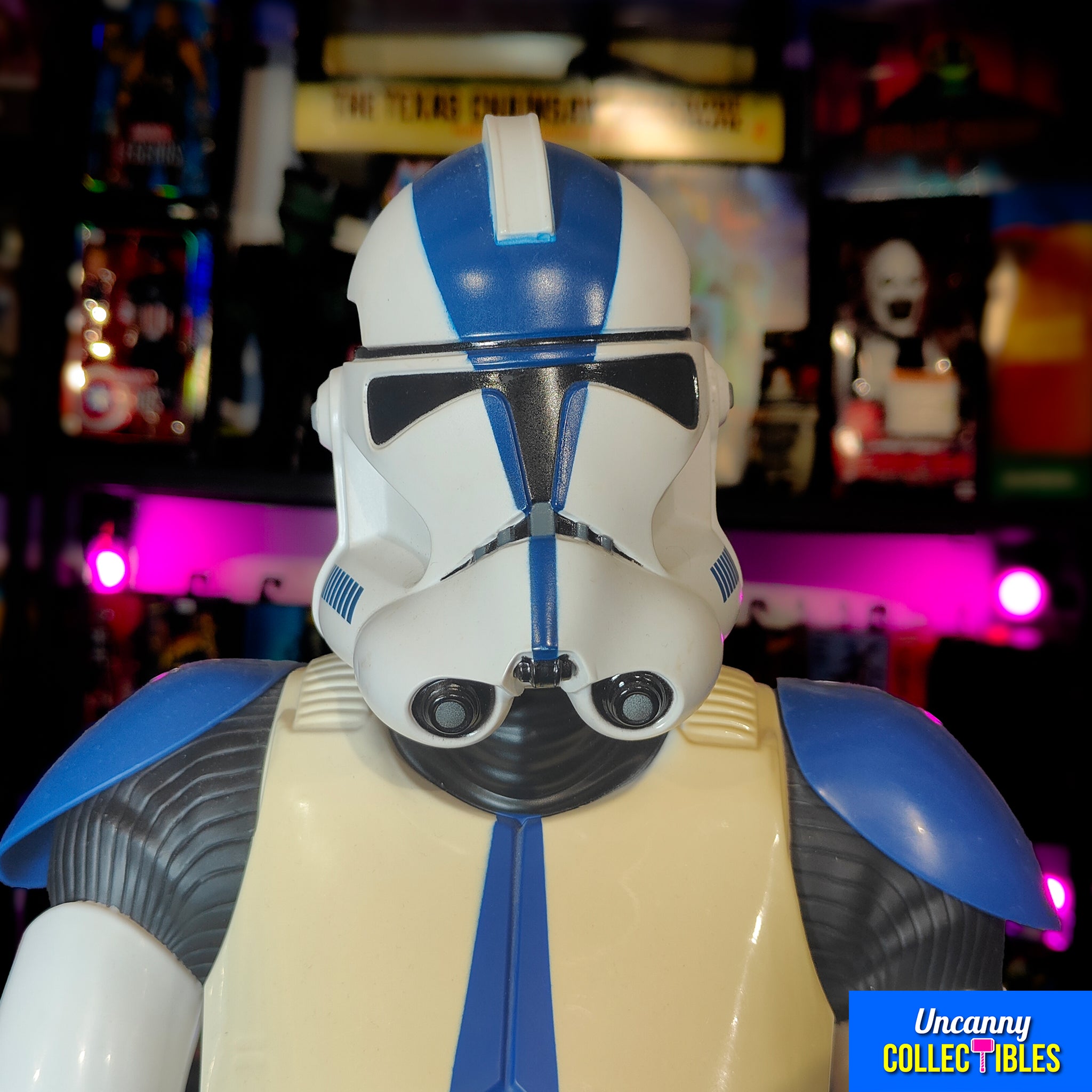 Star Wars 501st Legion Clone Trooper Jakks Pacific Giant Action Figure 2013 76cm – Star Wars, JAKKS Pacific, 76 cm, 2013, pre-owned collector piece, Uncanny Collectibles Dublin Ireland