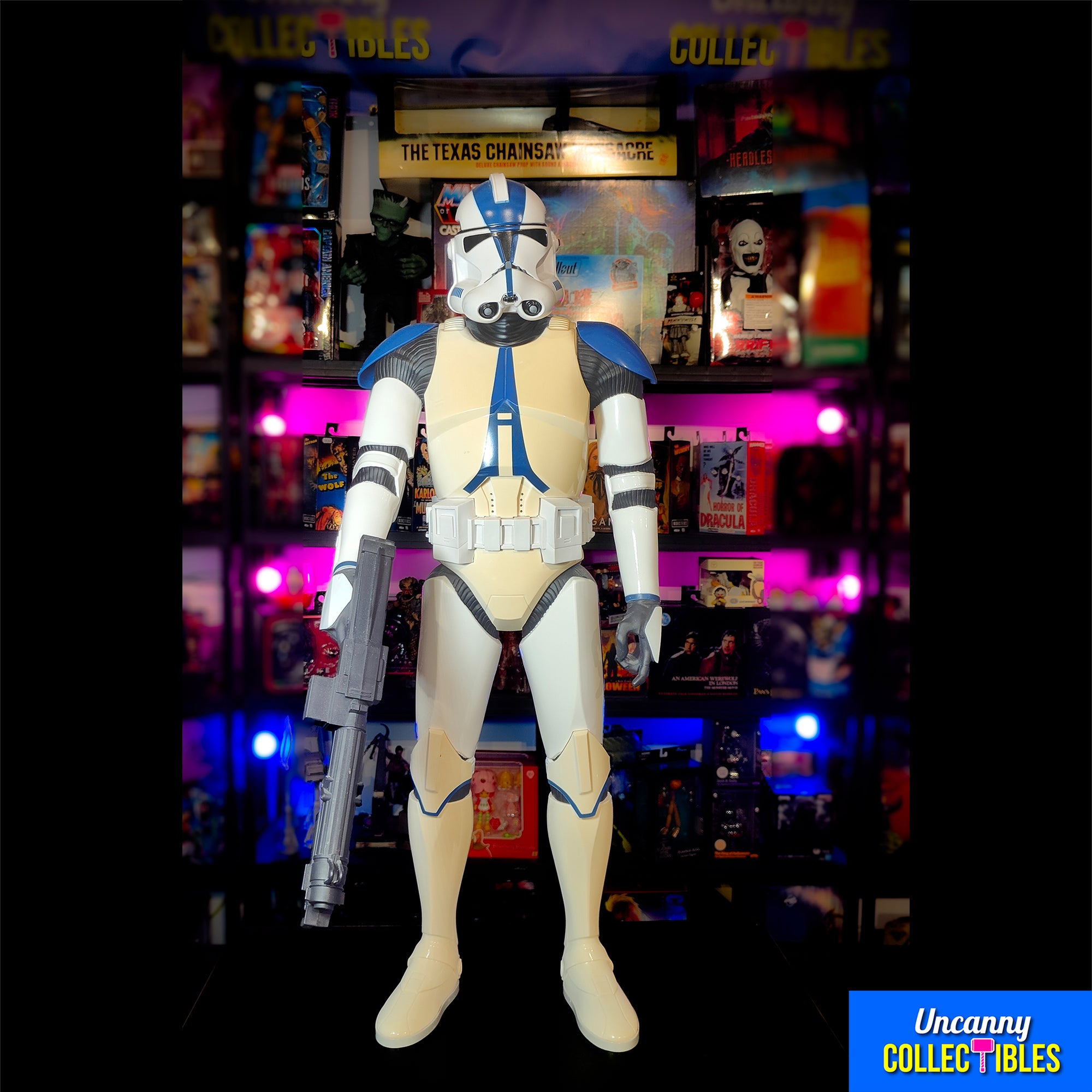 Star Wars 501st Legion Clone Trooper Jakks Pacific Giant Action Figure 2013 76cm