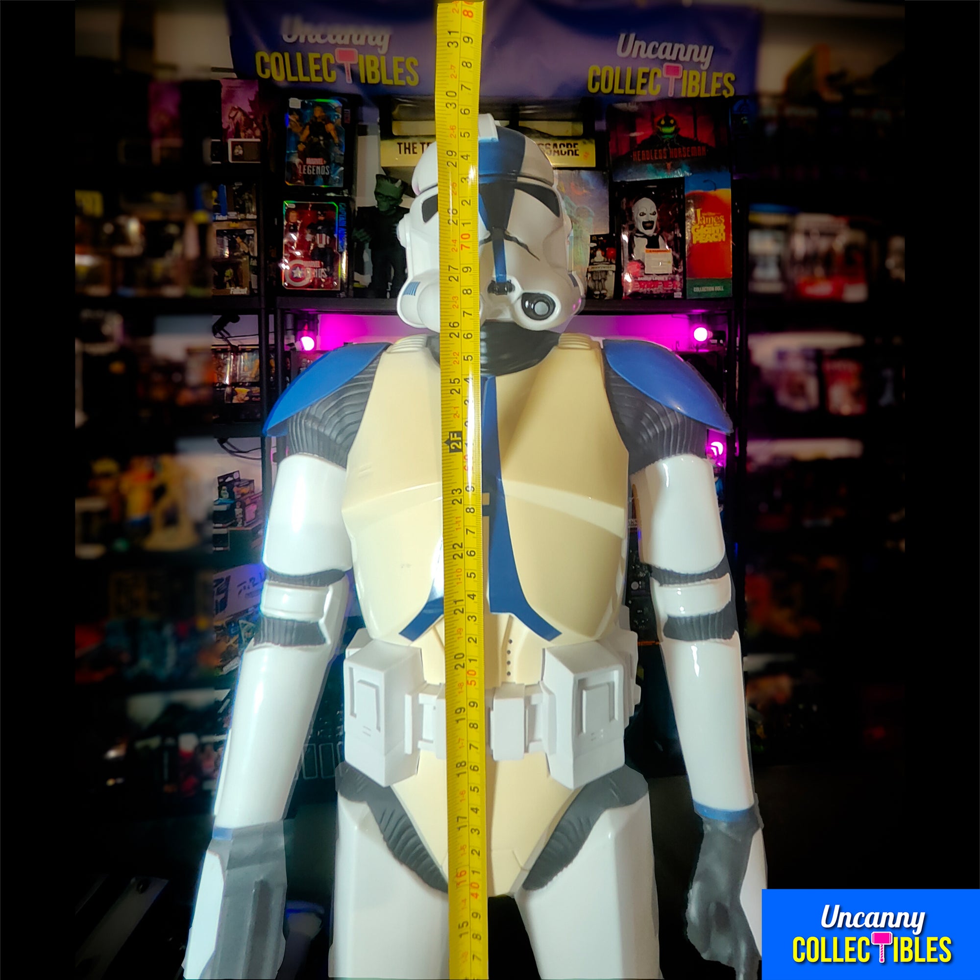 Star Wars 501st Legion Clone Trooper Jakks Pacific Giant Action Figure 2013 76cm