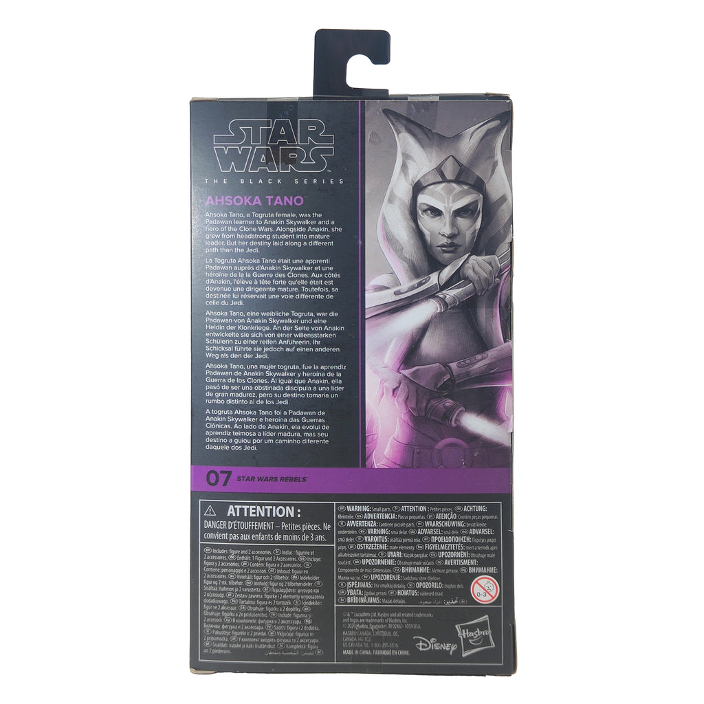 Star Wars Ahsoka Tano Rebels Black Series Action Figure 2020