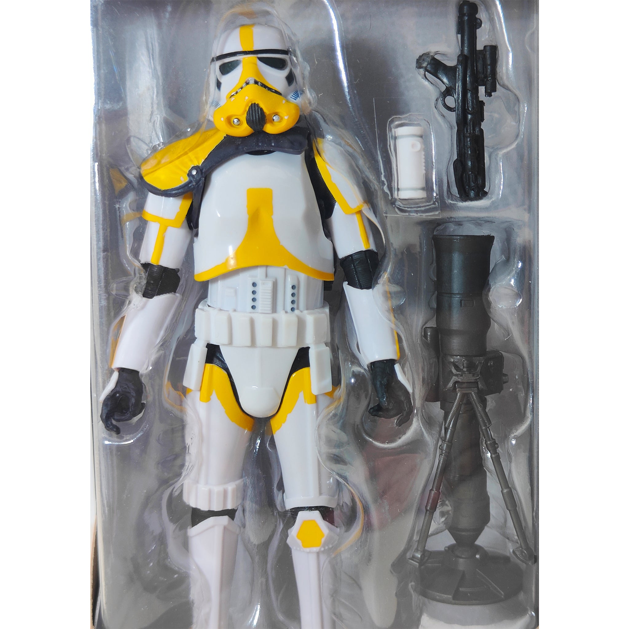Star Wars Artillery Stormtrooper Mandalorian Black Series Action Figure 2022