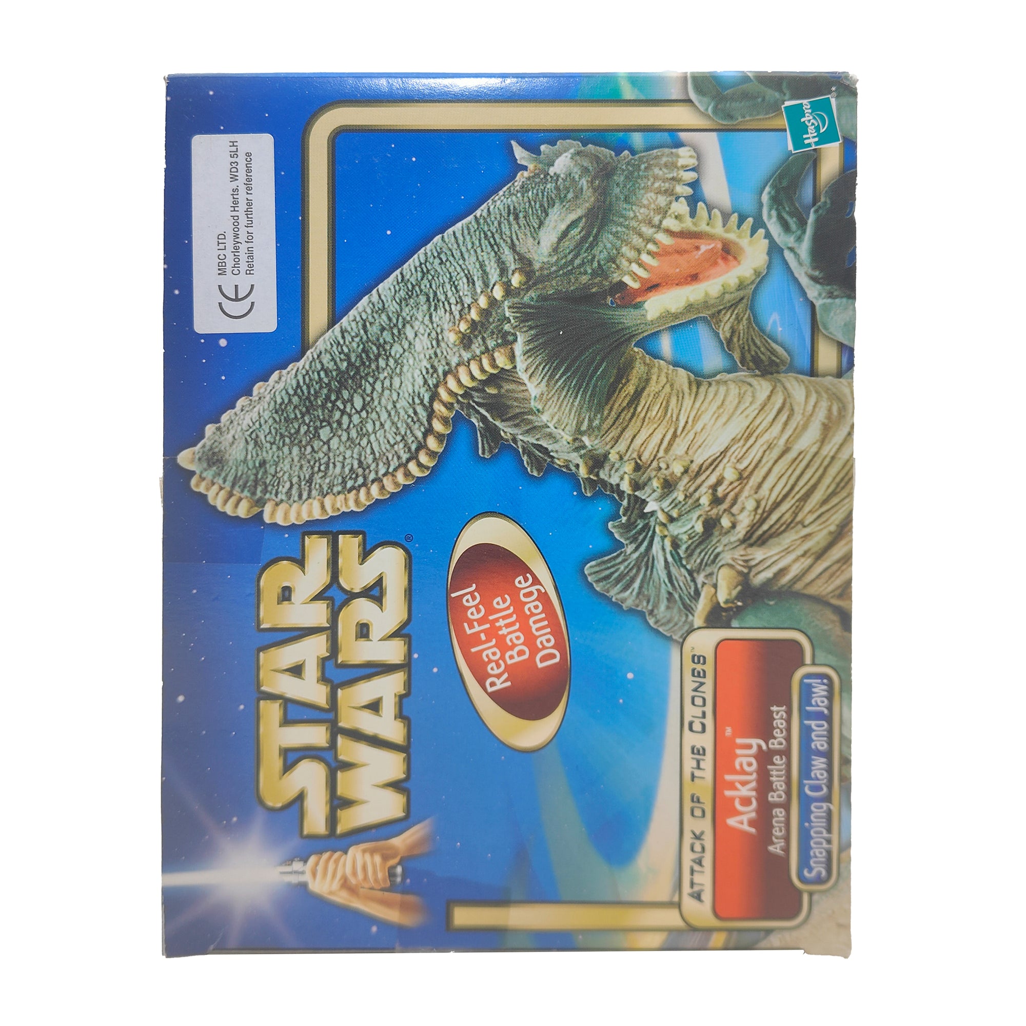 Star Wars Attack Of The Clones Acklay Arena Beast 3.75 Inch Scale Action Figure 2002