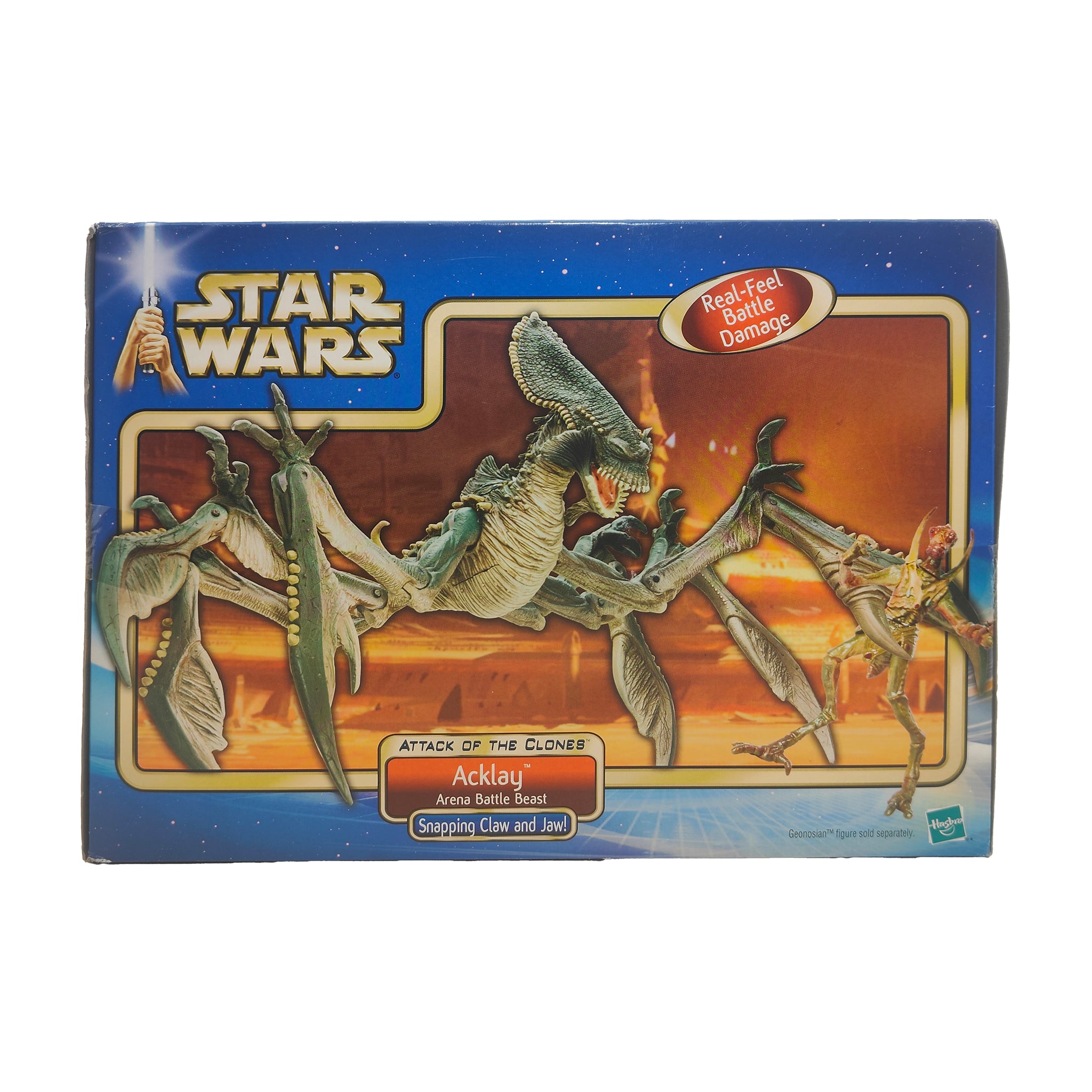 Star Wars Attack Of The Clones Acklay Arena Beast 3.75 Inch Scale Action Figure 2002 – Star Wars, Hasbro, 9.5 cm, 2002, pre-owned collector piece, Uncanny Collectibles Dublin Ireland