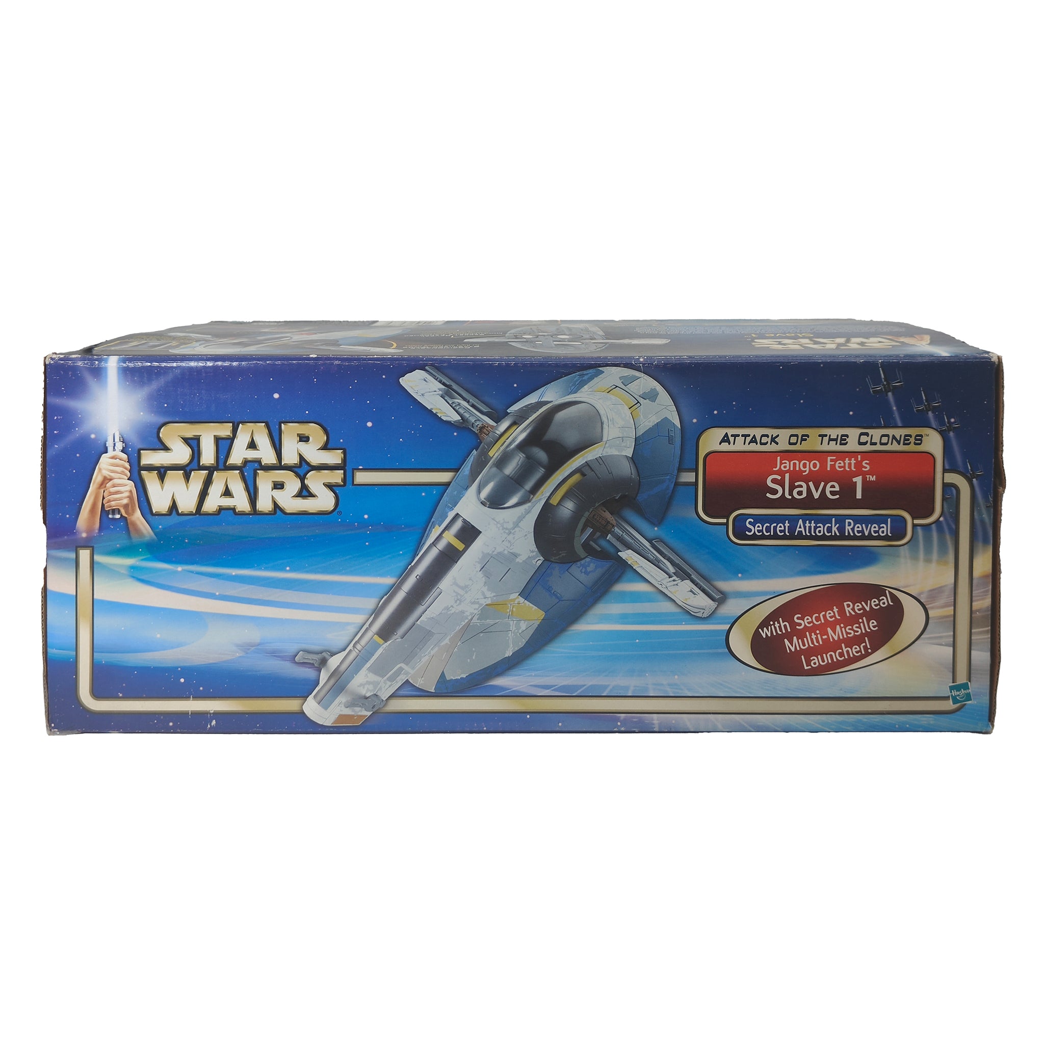 Star Wars Attack Of The Clones Jango Fetts Slave 1 3.75 Inch Scale Action Figure 2001 – Star Wars, Hasbro, 9.5 cm, 2001, pre-owned collector piece, Uncanny Collectibles Dublin Ireland