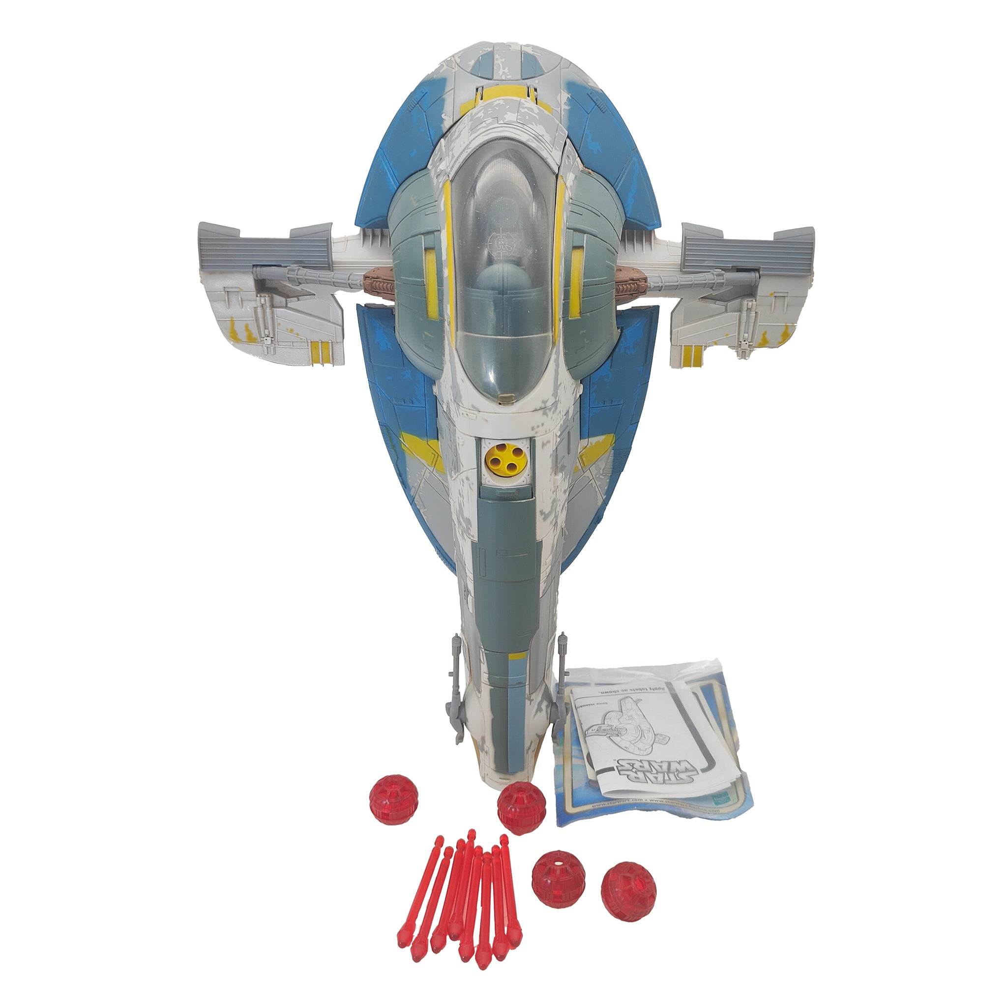 Star Wars Attack Of The Clones Jango Fetts Slave 1 3.75 Inch Scale Action Figure 2001 – Star Wars, Hasbro, 9.5 cm, 2001, pre-owned collector piece, Uncanny Collectibles Dublin Ireland