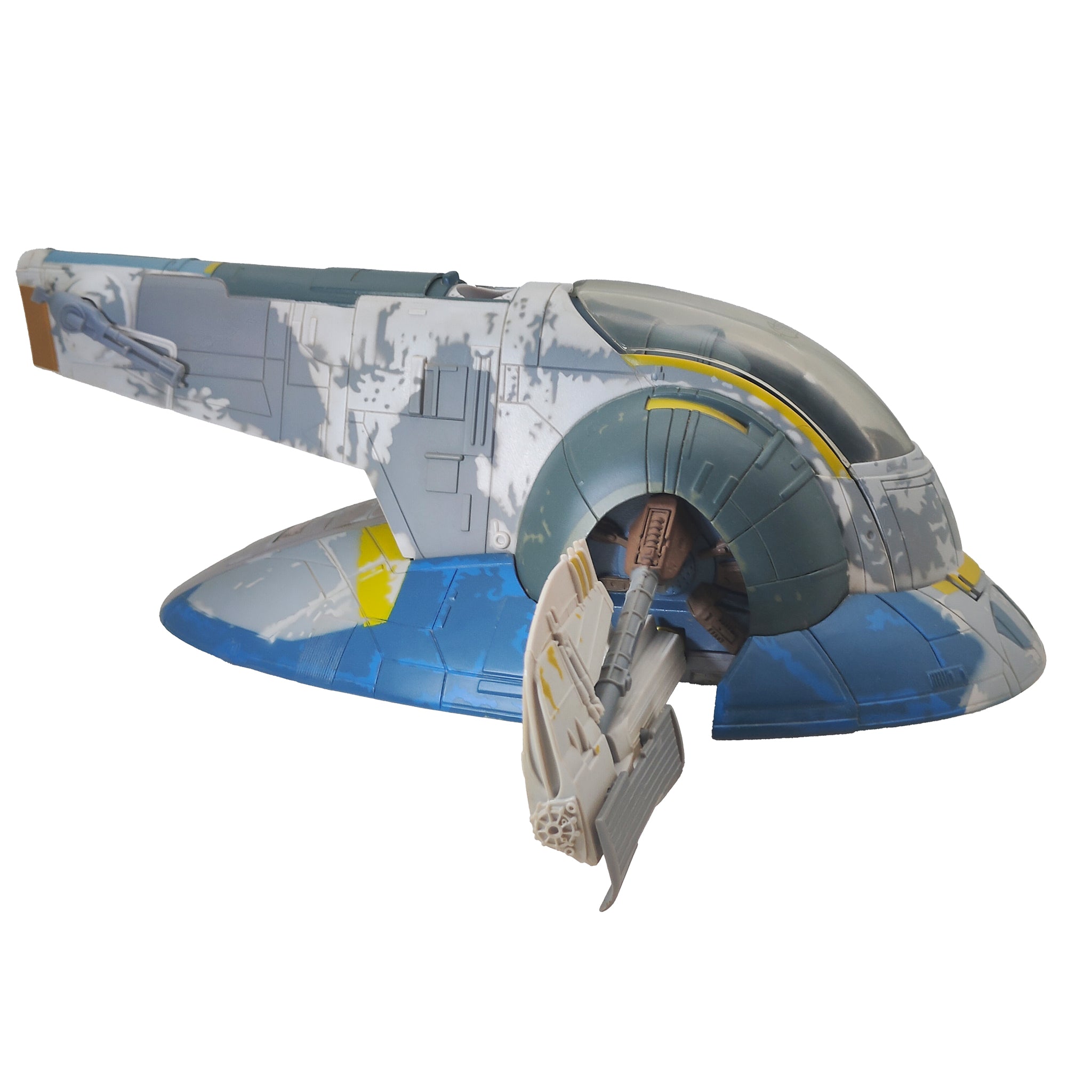 Star Wars Attack Of The Clones Jango Fetts Slave 1 3.75 Inch Scale Action Figure 2001 – Star Wars, Hasbro, 9.5 cm, 2001, pre-owned collector piece, Uncanny Collectibles Dublin Ireland