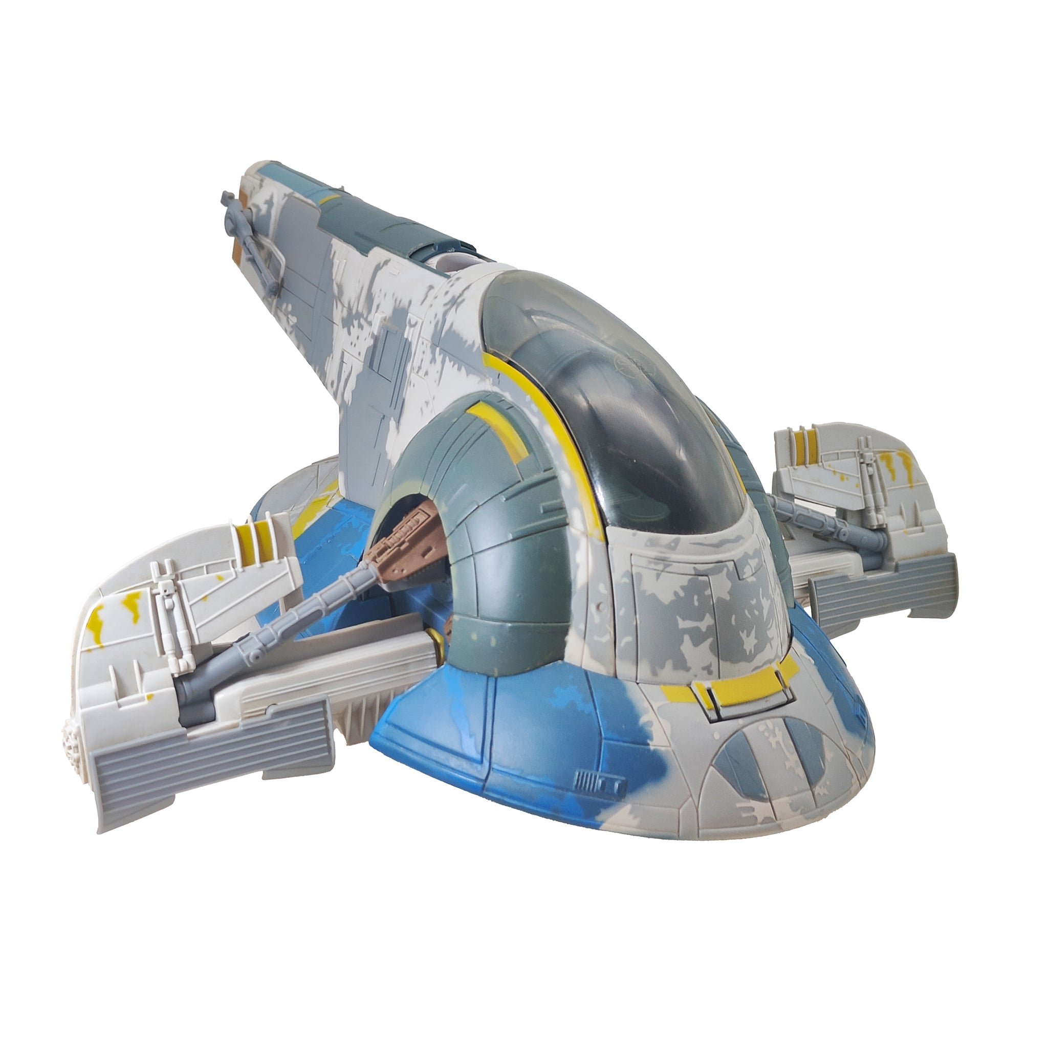 Star Wars Attack Of The Clones Jango Fetts Slave 1 3.75 Inch Scale Action Figure 2001 – Star Wars, Hasbro, 9.5 cm, 2001, pre-owned collector piece, Uncanny Collectibles Dublin Ireland