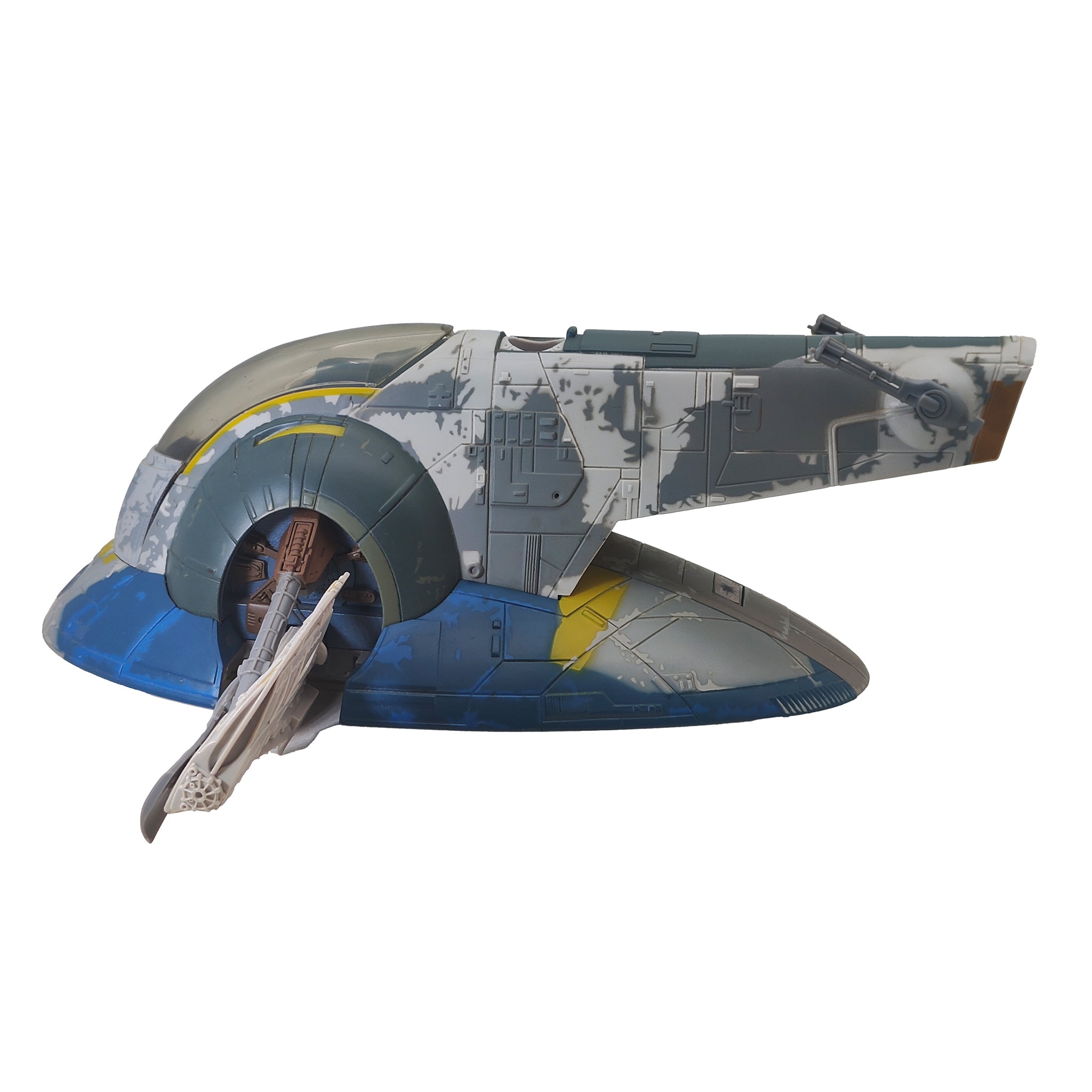 Star Wars Attack Of The Clones Jango Fetts Slave 1 3.75 Inch Scale Action Figure 2001 – Star Wars, Hasbro, 9.5 cm, 2001, pre-owned collector piece, Uncanny Collectibles Dublin Ireland