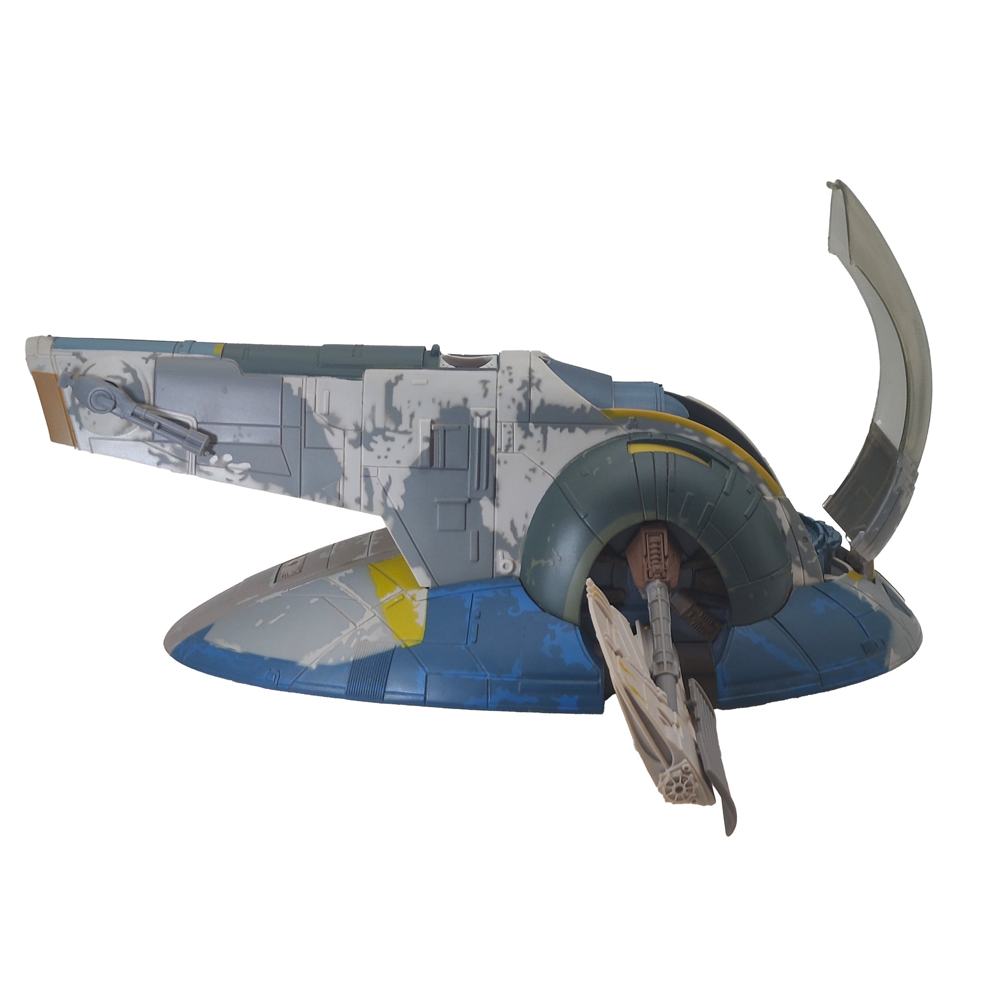 Star Wars Attack Of The Clones Jango Fetts Slave 1 3.75 Inch Scale Action Figure 2001 – Star Wars, Hasbro, 9.5 cm, 2001, pre-owned collector piece, Uncanny Collectibles Dublin Ireland