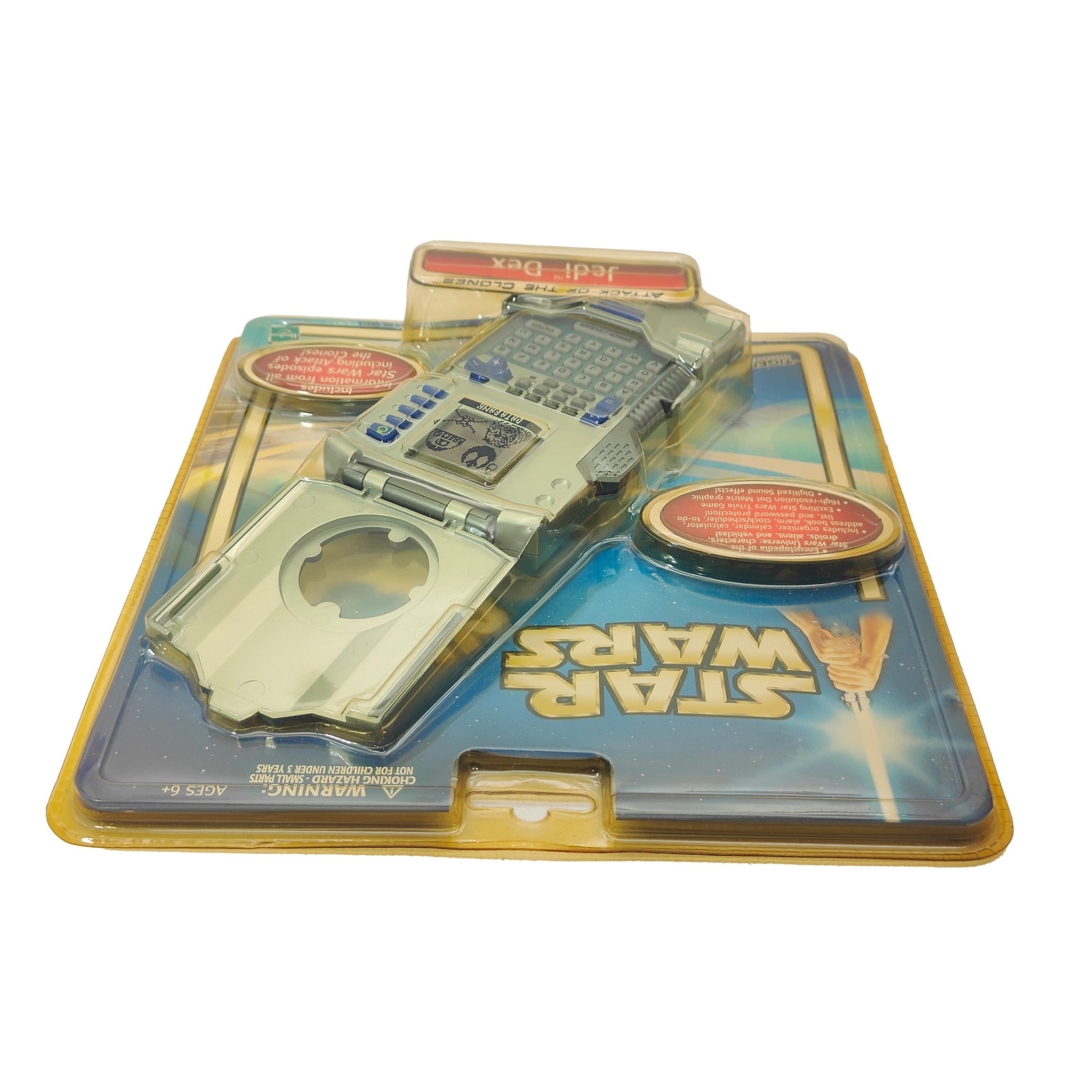 Star Wars Attack of the Clones Jedi Dex Electronic Organiser Tiger Electronics