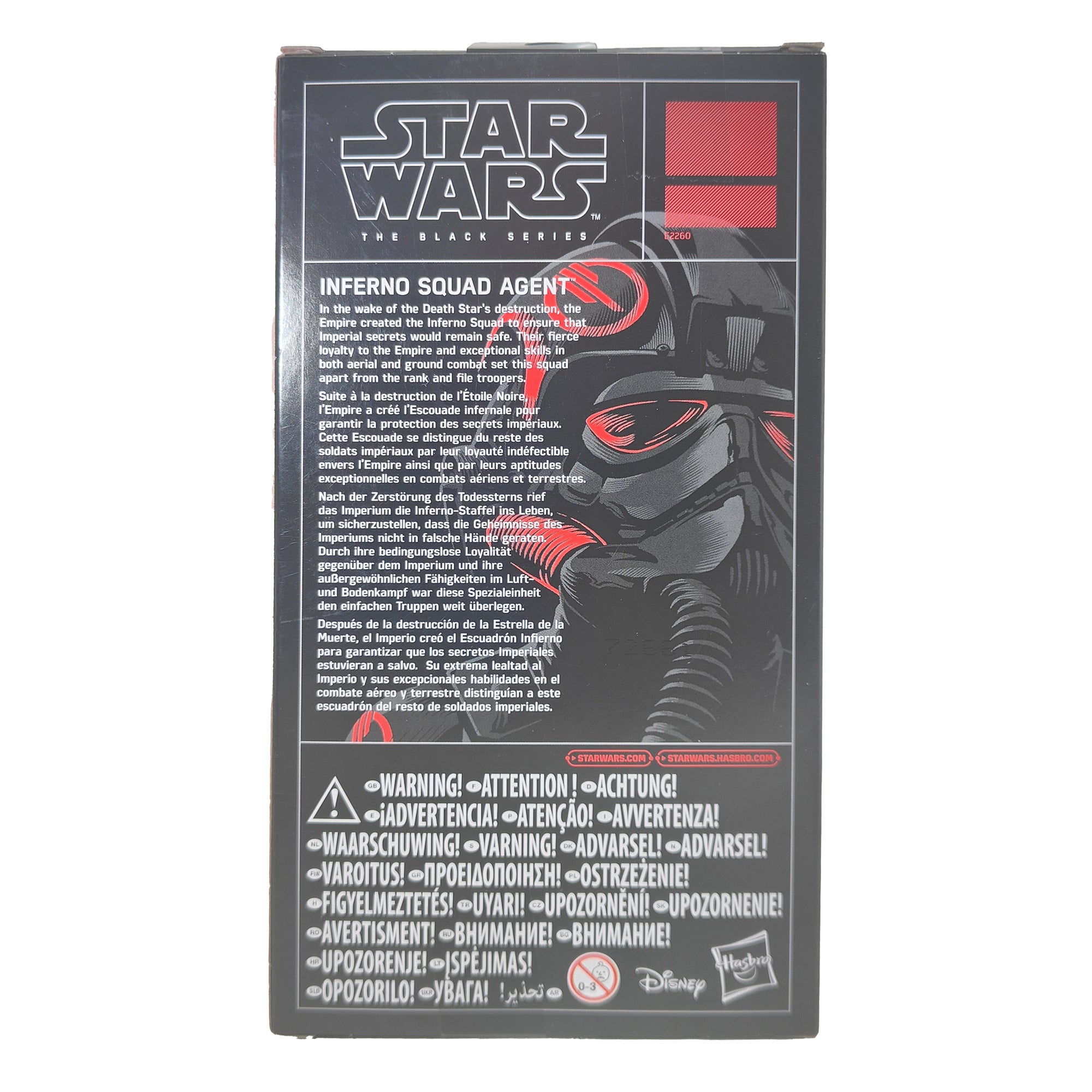 Star Wars Battlefront II Black Series Inferno Squad Agent Hasbro Action Figure 2022 15cm