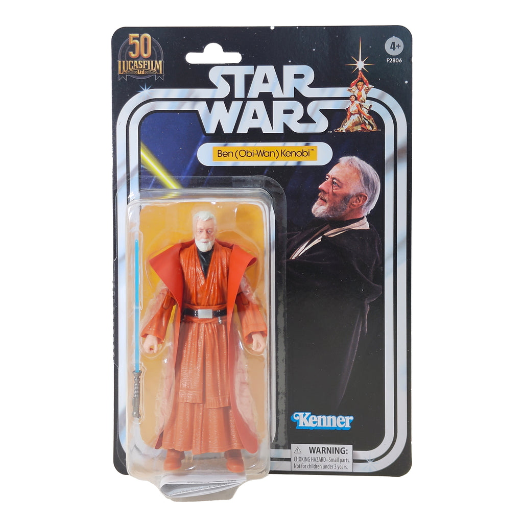 Star Wars Ben Obi-Wan Kenobi Lucasfilm 50th Anniversary Black Series Figure