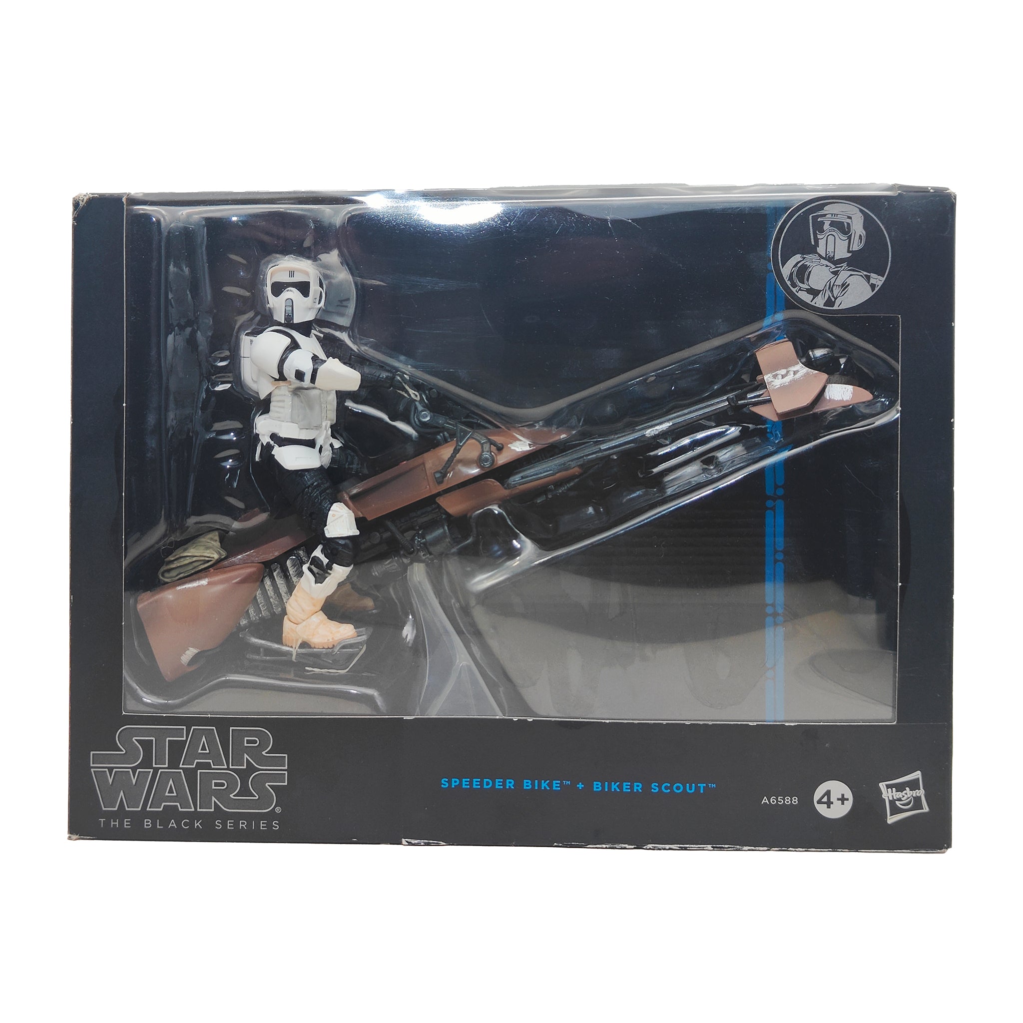 Star Wars Biker Scout and Speeder Bike Black Series Deluxe Set 2014