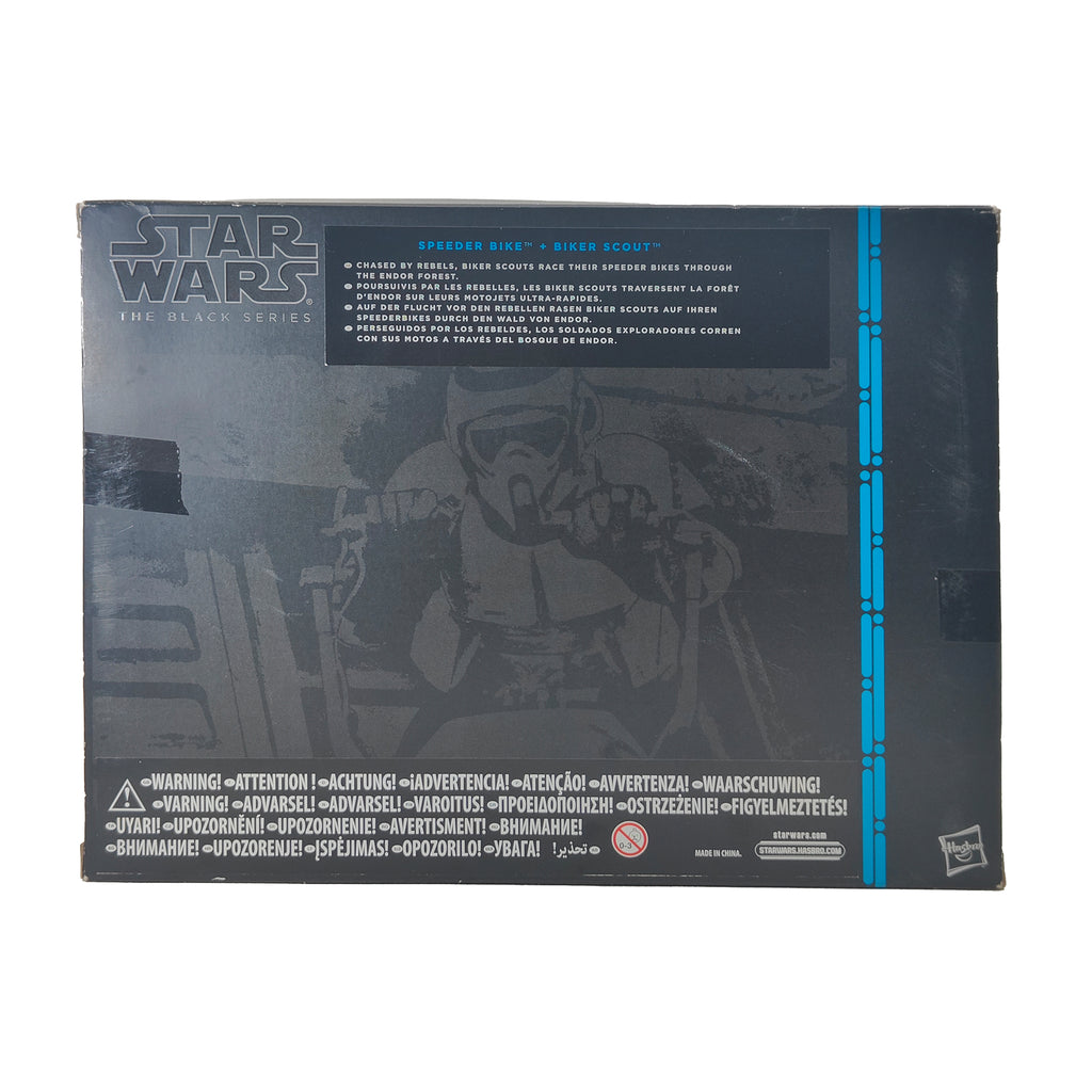 Star Wars Biker Scout and Speeder Bike Black Series Deluxe Set 2014