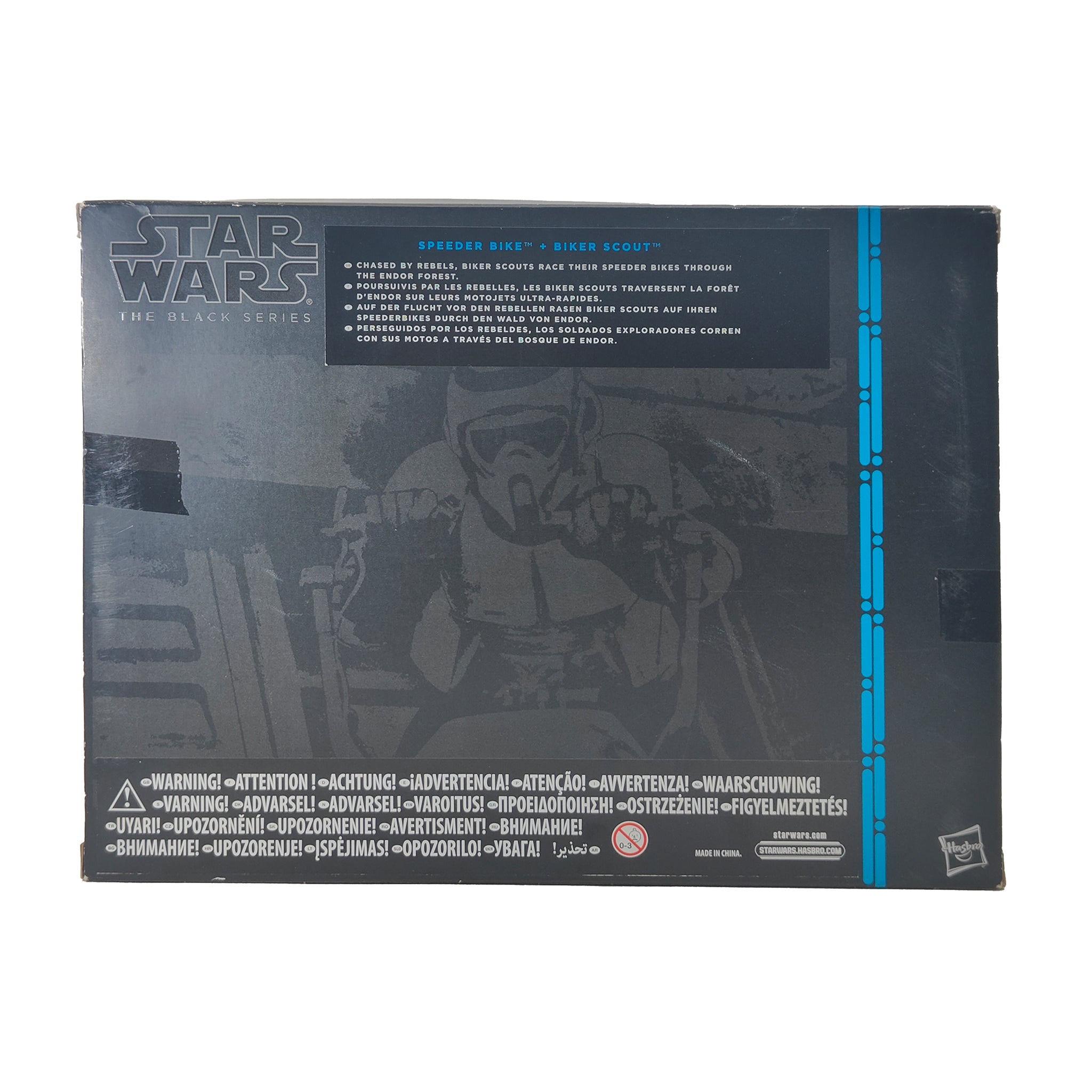 Star Wars Biker Scout and Speeder Bike Black Series Deluxe Set 2014