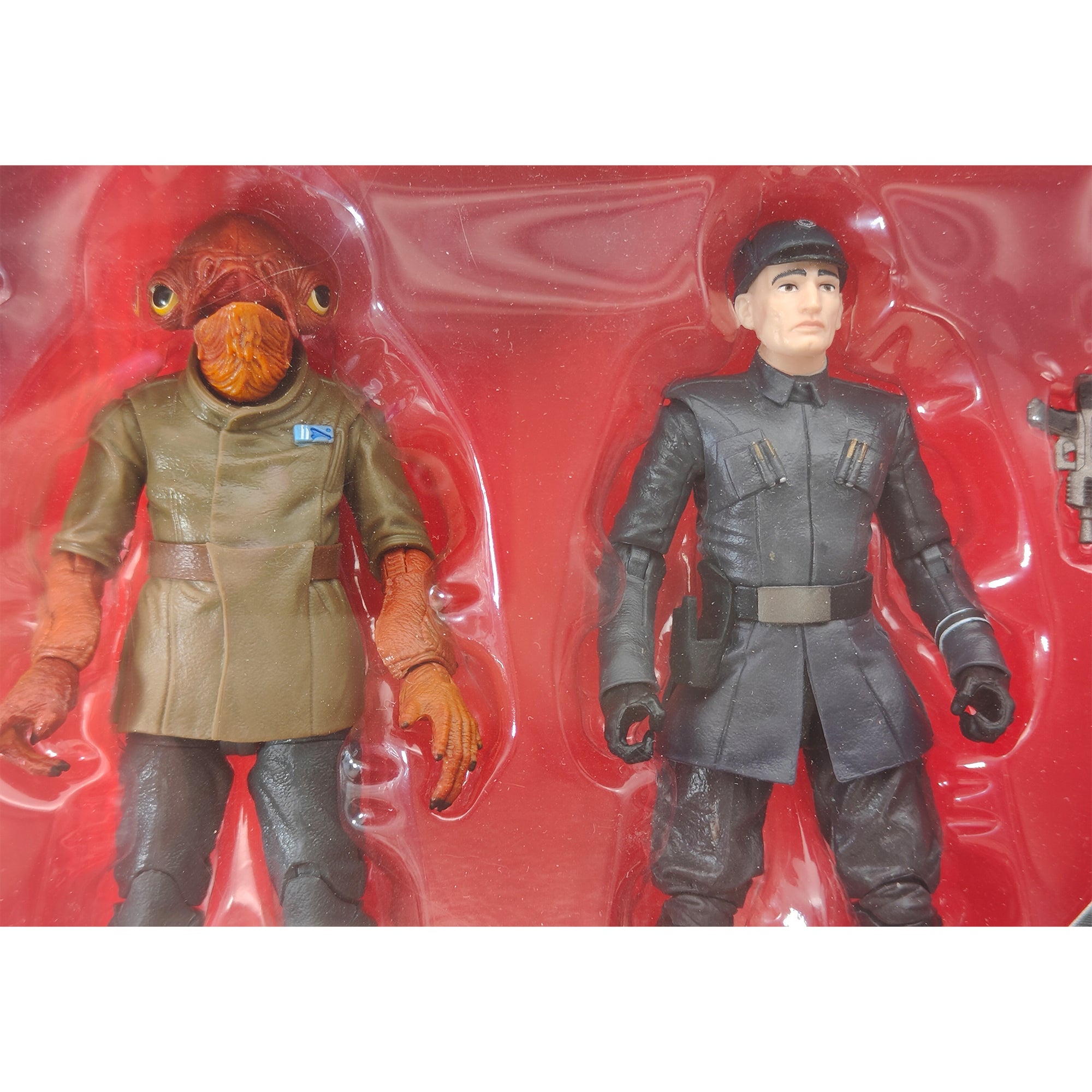 Star Wars Black Series Admiral Ackbar And First Order Officer  Hasbro Action Figure 2017 15cm