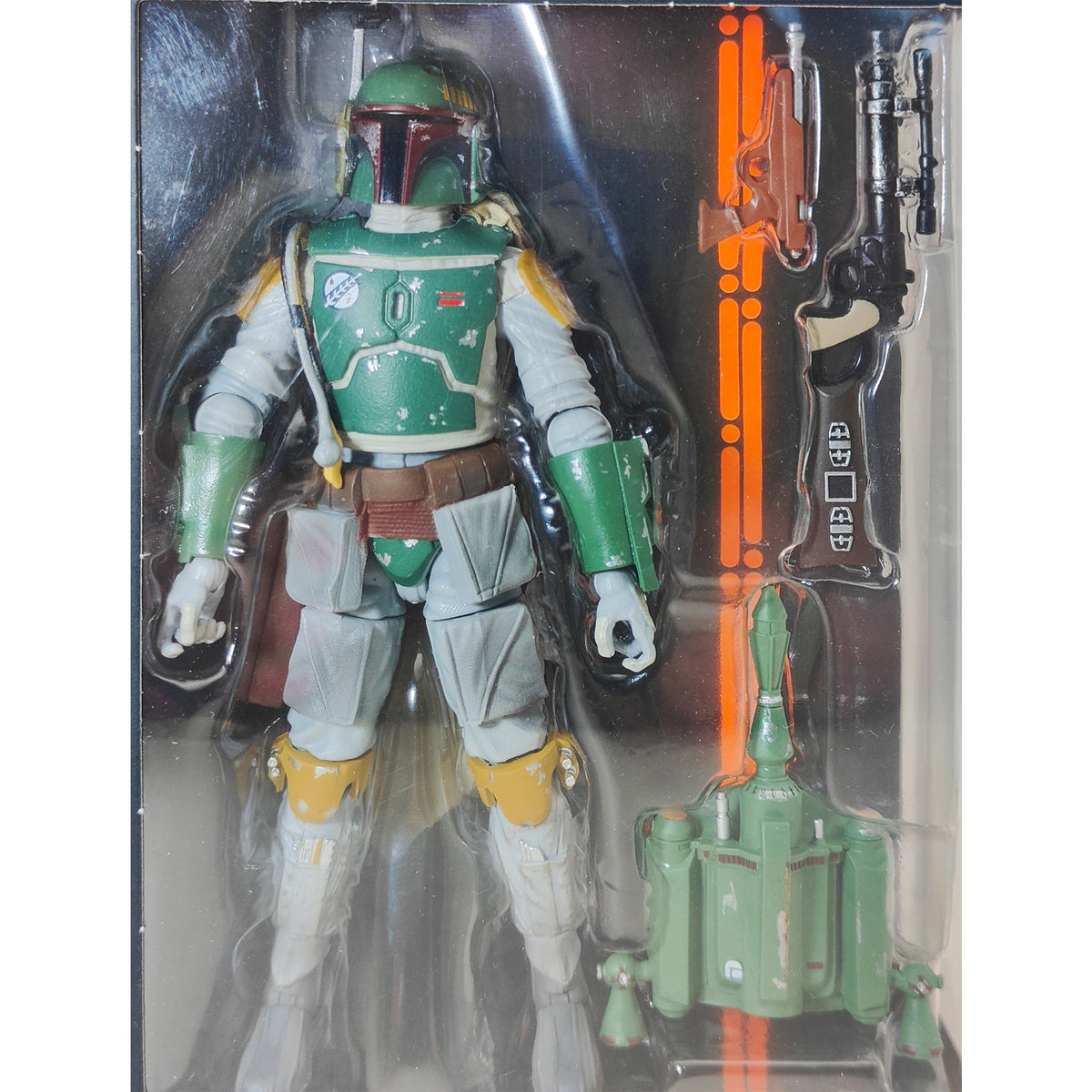 Star Wars Black Series Boba Fett Orange Wave 06 Hasbro Action Figure - photo 2 of 16