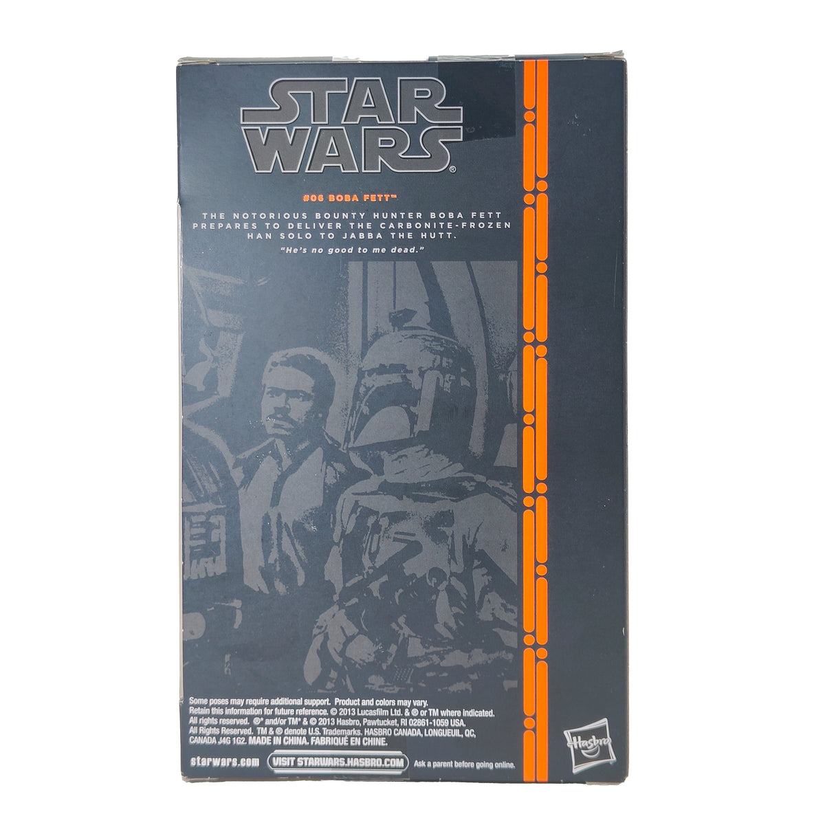 Star Wars Black Series Boba Fett Orange Wave 06 Hasbro Action Figure - photo 4 of 16