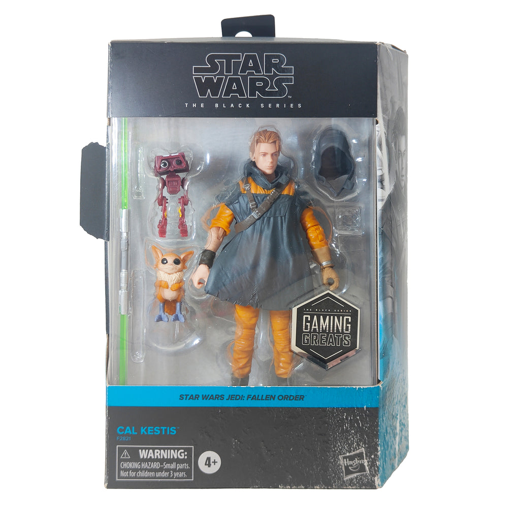Star Wars Cal Kestis Gaming Greats Deluxe Fallen Order Black Series Figure 2021, 15cm, Hasbro, pre-owned