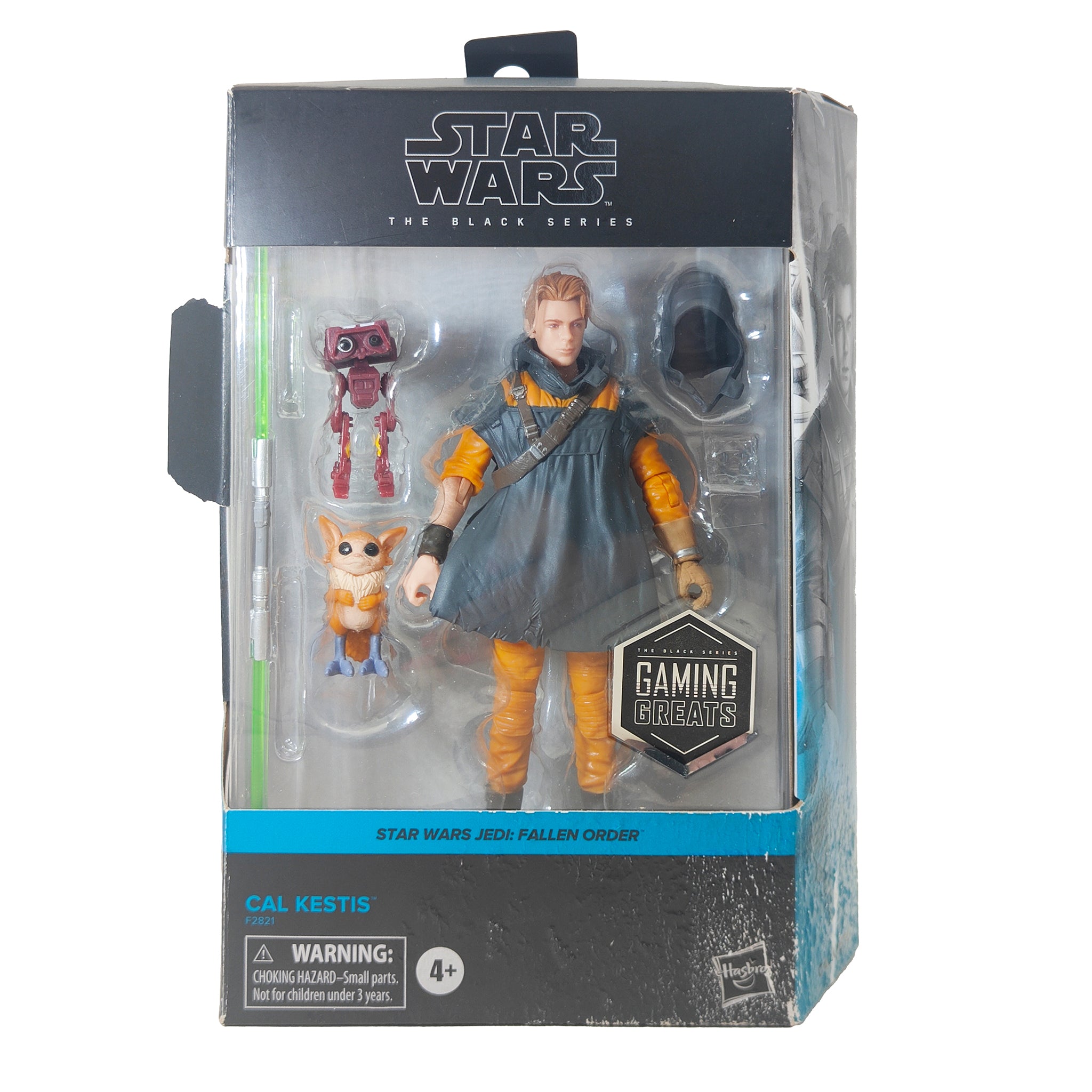 Star Wars Cal Kestis Gaming Greats Deluxe Fallen Order Black Series Figure 2021