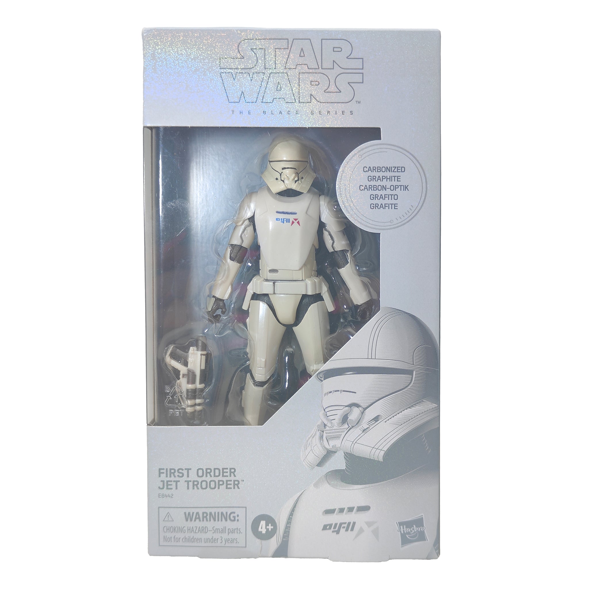 Star Wars Black Series Carbonized First Order Jet Trooper Hasbro Action Figure 2019 15cm – Star Wars, Hasbro, 15 cm, 2019, pre-owned collector piece, Uncanny Collectibles Dublin Ireland