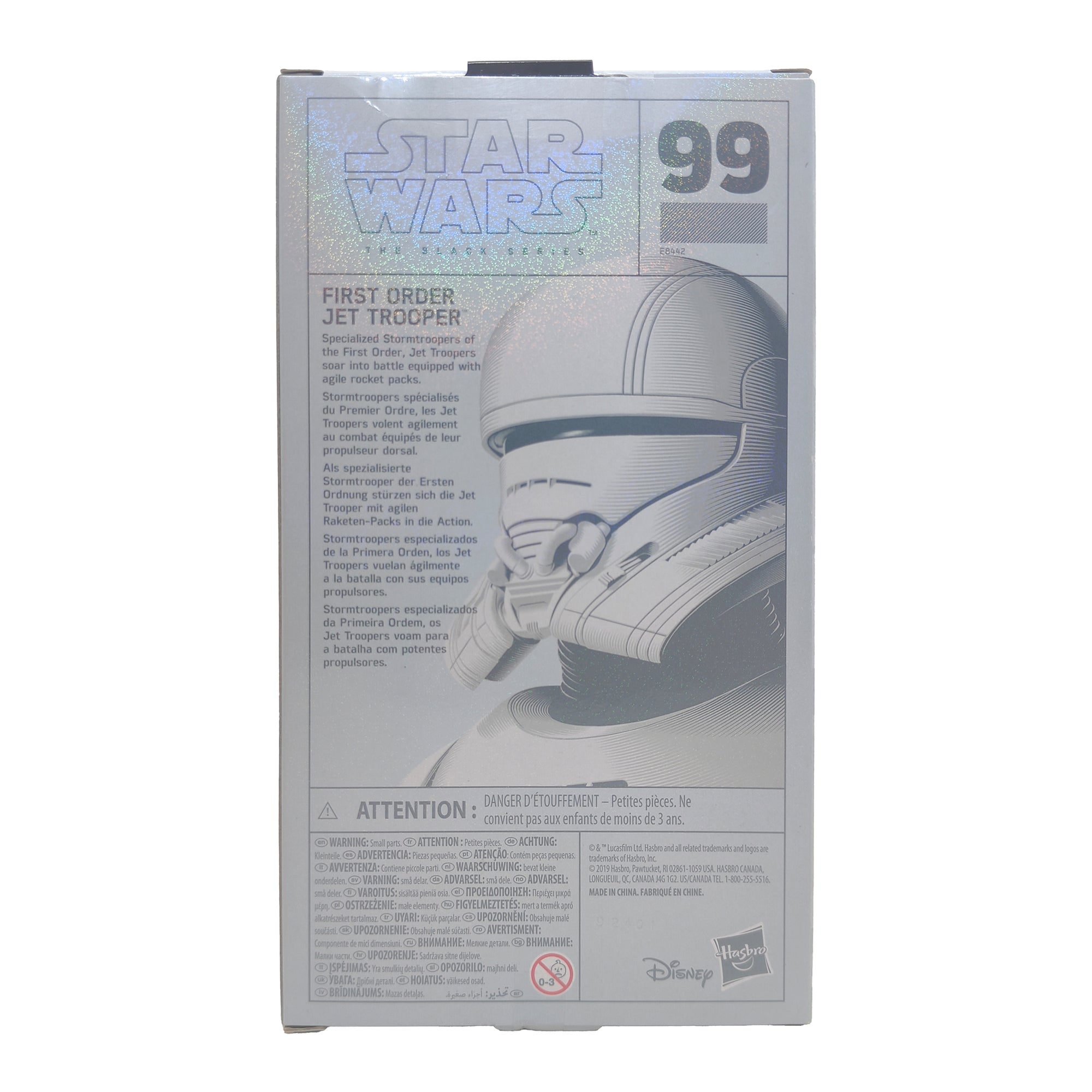 Star Wars Black Series Carbonized First Order Jet Trooper Hasbro Action Figure 2019 15cm