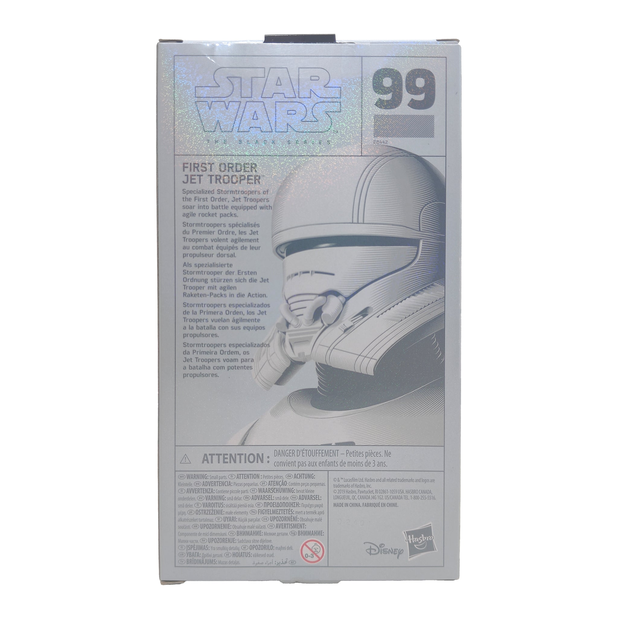 Star Wars Black Series Carbonized First Order Jet Trooper Hasbro Action Figure 2019 15cm – Star Wars, Hasbro, 15 cm, 2019, pre-owned collector piece, Uncanny Collectibles Dublin Ireland