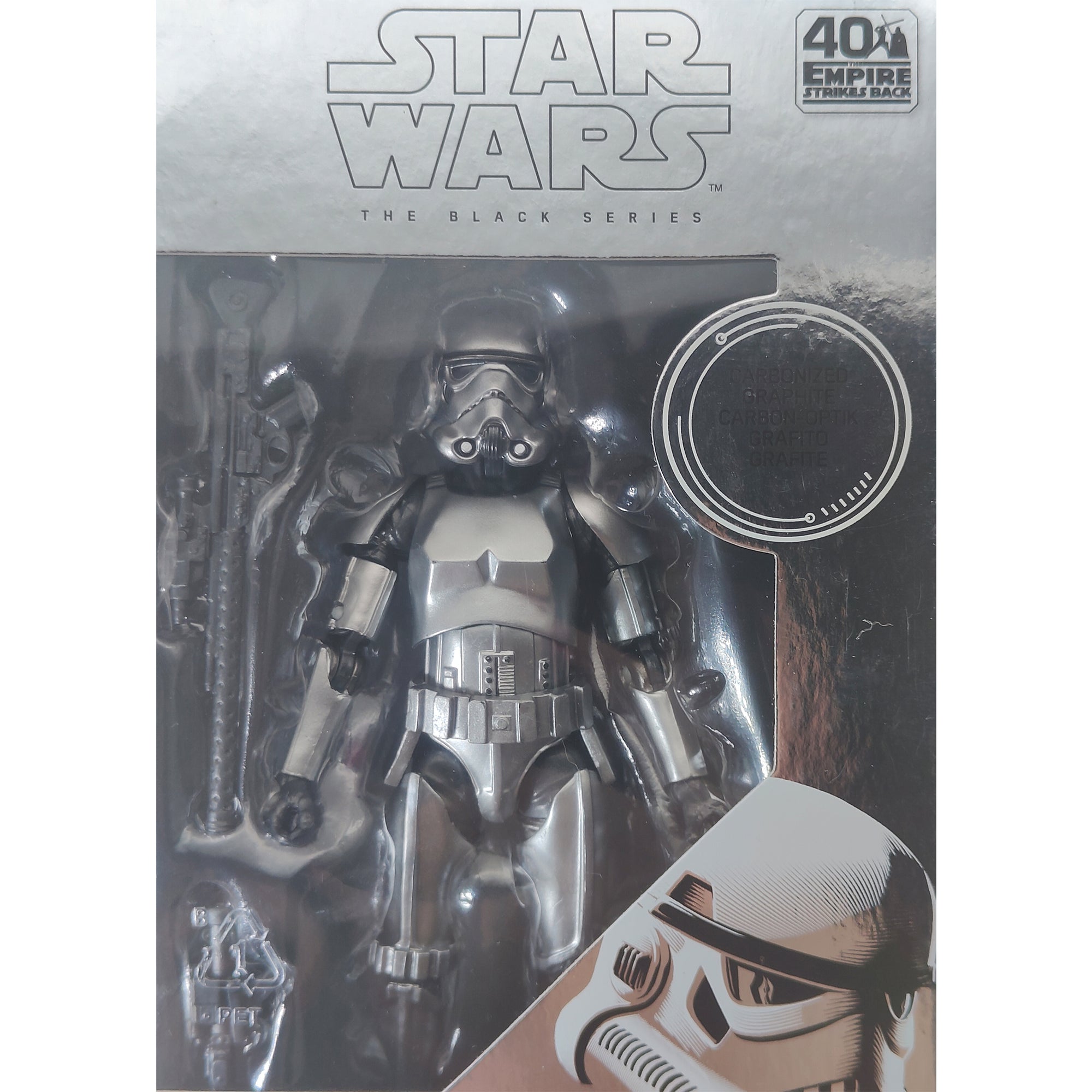 Star Wars Black Series Carbonized Stromtrooper Hasbro Action Figure 2020 15cm