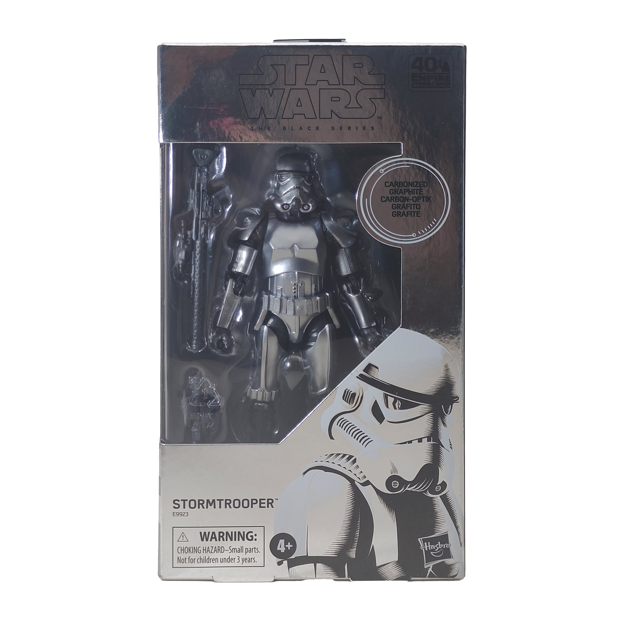 Star Wars Black Series Carbonized Stromtrooper Hasbro Action Figure 2020 15cm – Star Wars, Hasbro, 15 cm, 2020, pre-owned collector piece, Uncanny Collectibles Dublin Ireland