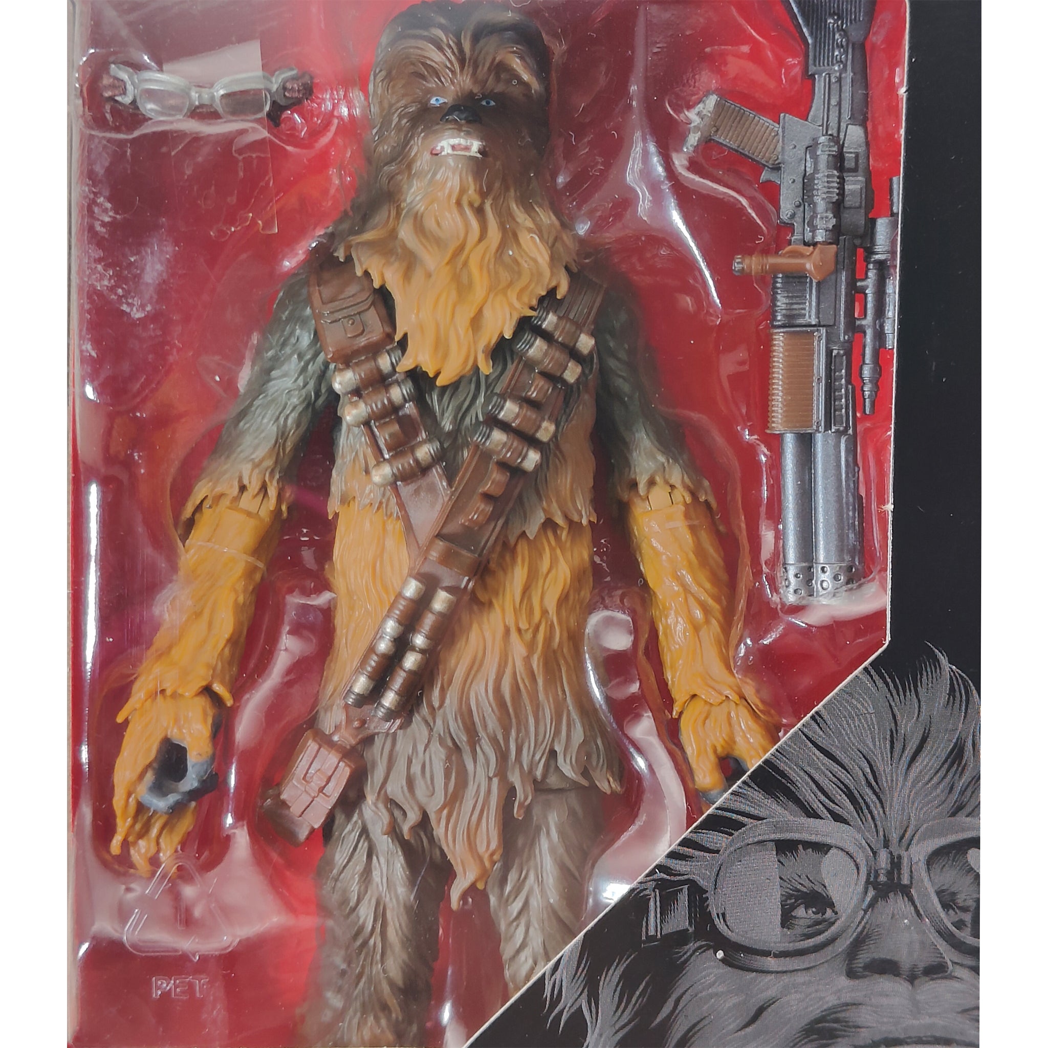 Star Wars Black Series Chewbacca With Goggles Hasbro Action Figure 2018 15cm – Star Wars, Hasbro, 15 cm, 2018, pre-owned collector piece, Uncanny Collectibles Dublin Ireland
